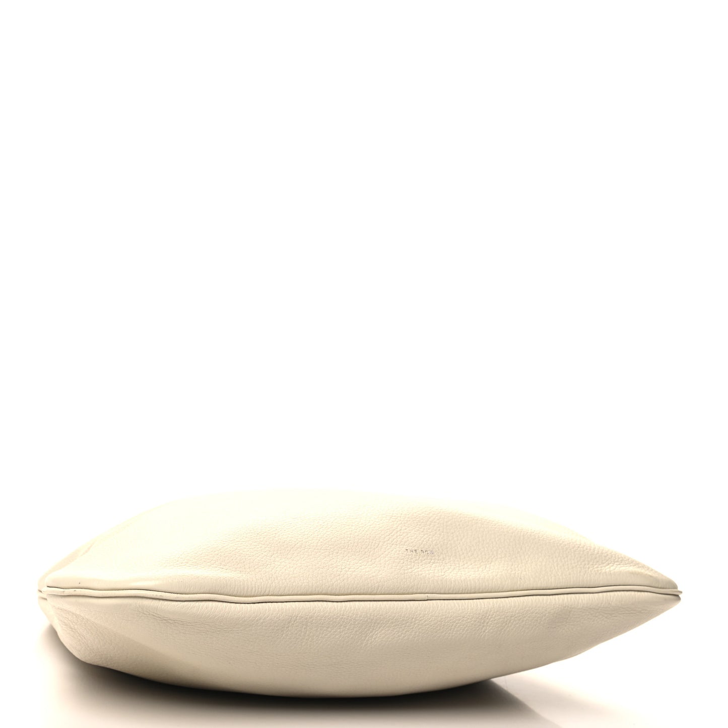 Grained Calfskin Medium Everyday Shoulder Bag Ivory