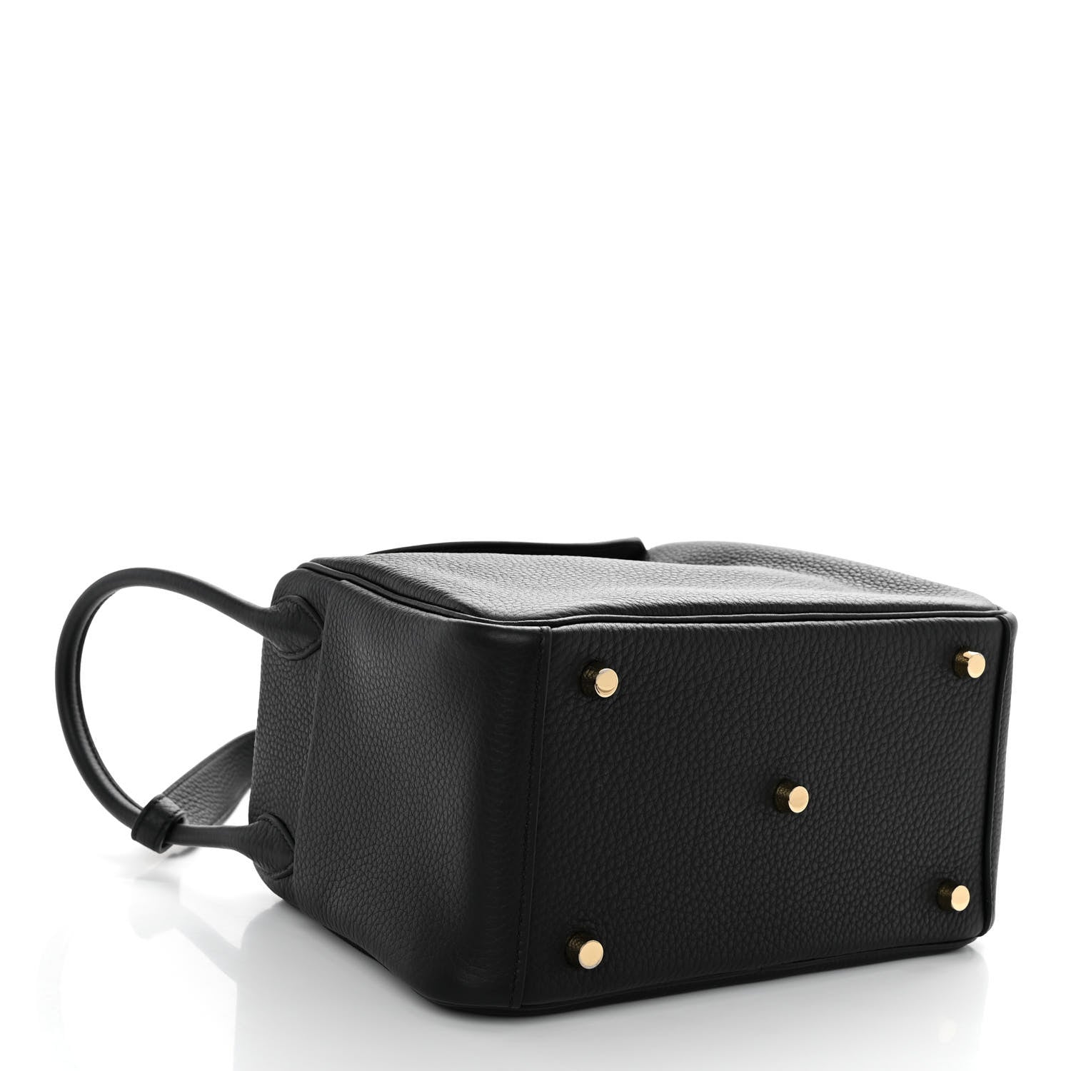 Hermes Taurillon Clemence Lindy 26 Black 3 of 10