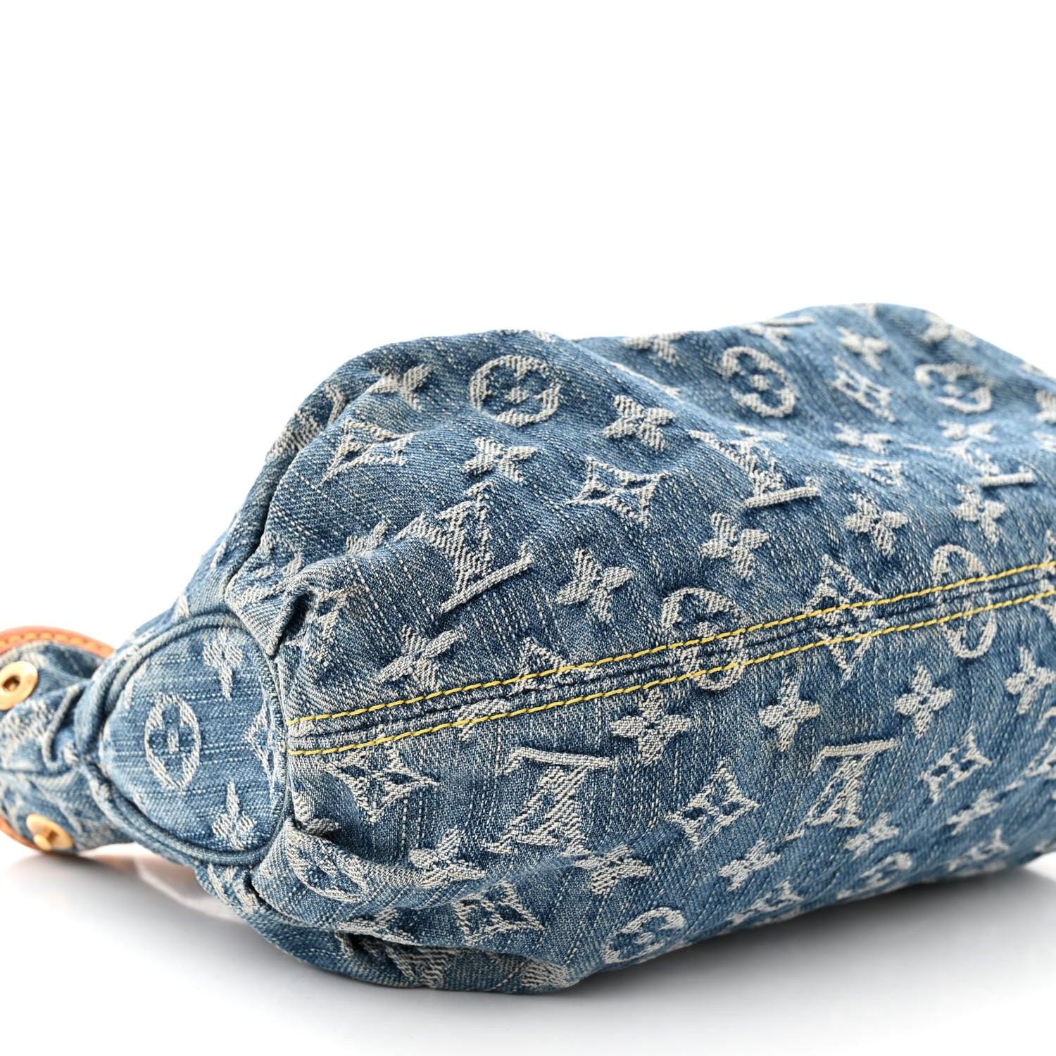 Louis Vuitton LOUIS VUITTON Monogram Denim Pleaty Blue 8 of 10