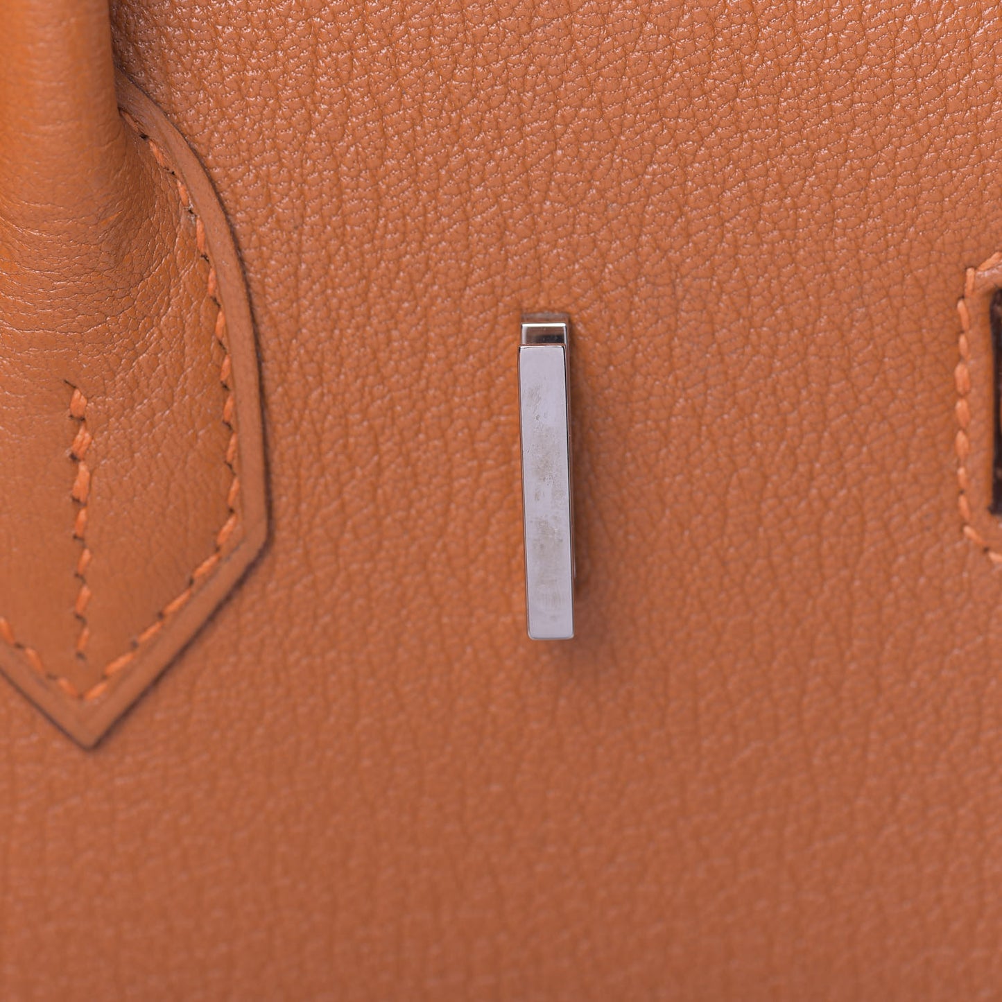 Chevre Birkin 30 Potiron