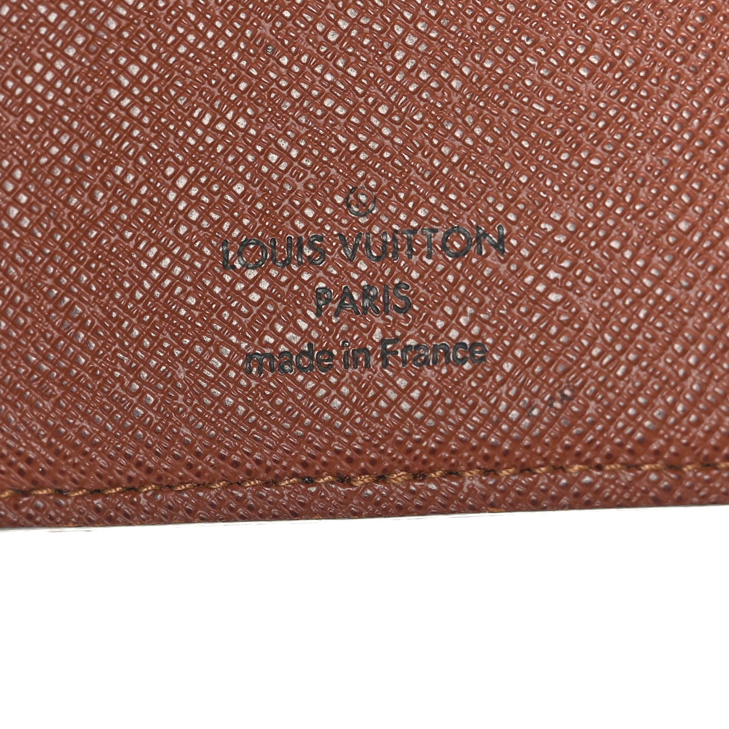 Monogram Pocket Organizer Card Holder