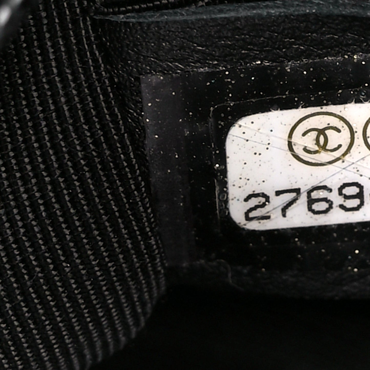 Caviar Quilted Small Boy Flap Black