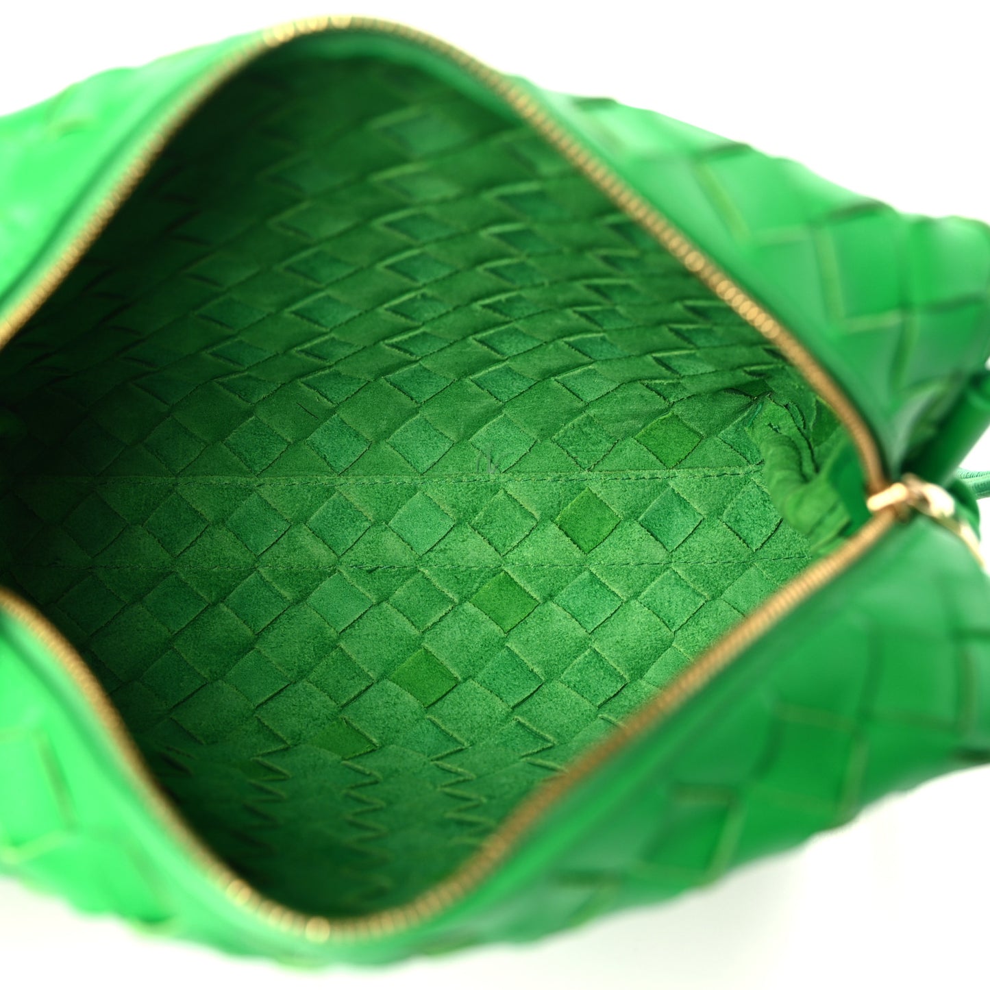 Nappa Intrecciato Small Loop Camera Bag Parakeet