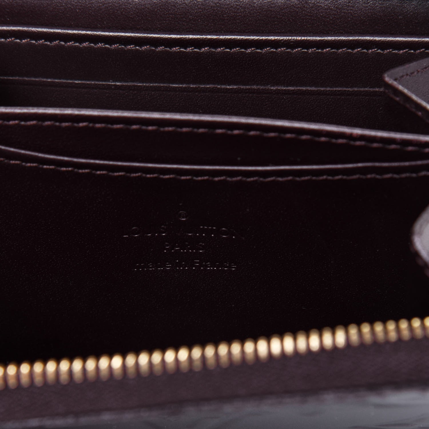 Louis Vuitton Vernis Zippy Coin Purse Wallet Amarante 5 of 8