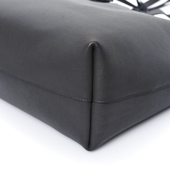 Calfskin Large Shopping Tote Fog