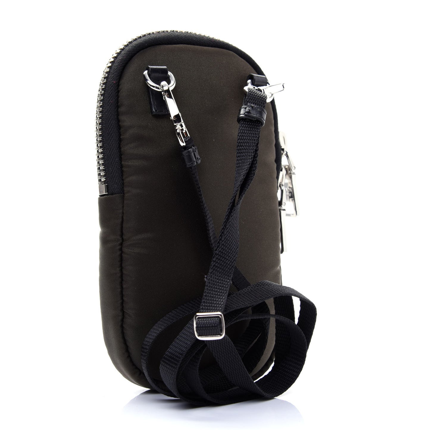 Tessuto Nylon Pocket Mini Bag Mimetico Black