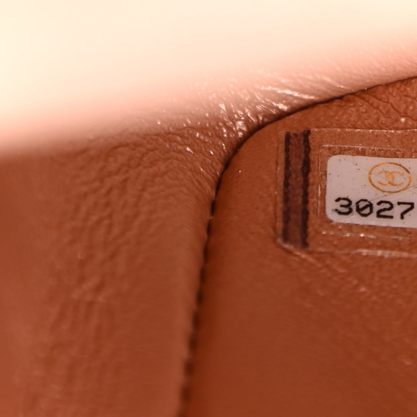 Metallic Lambskin Quilted Ombre Mini Rectangular Flap Pink