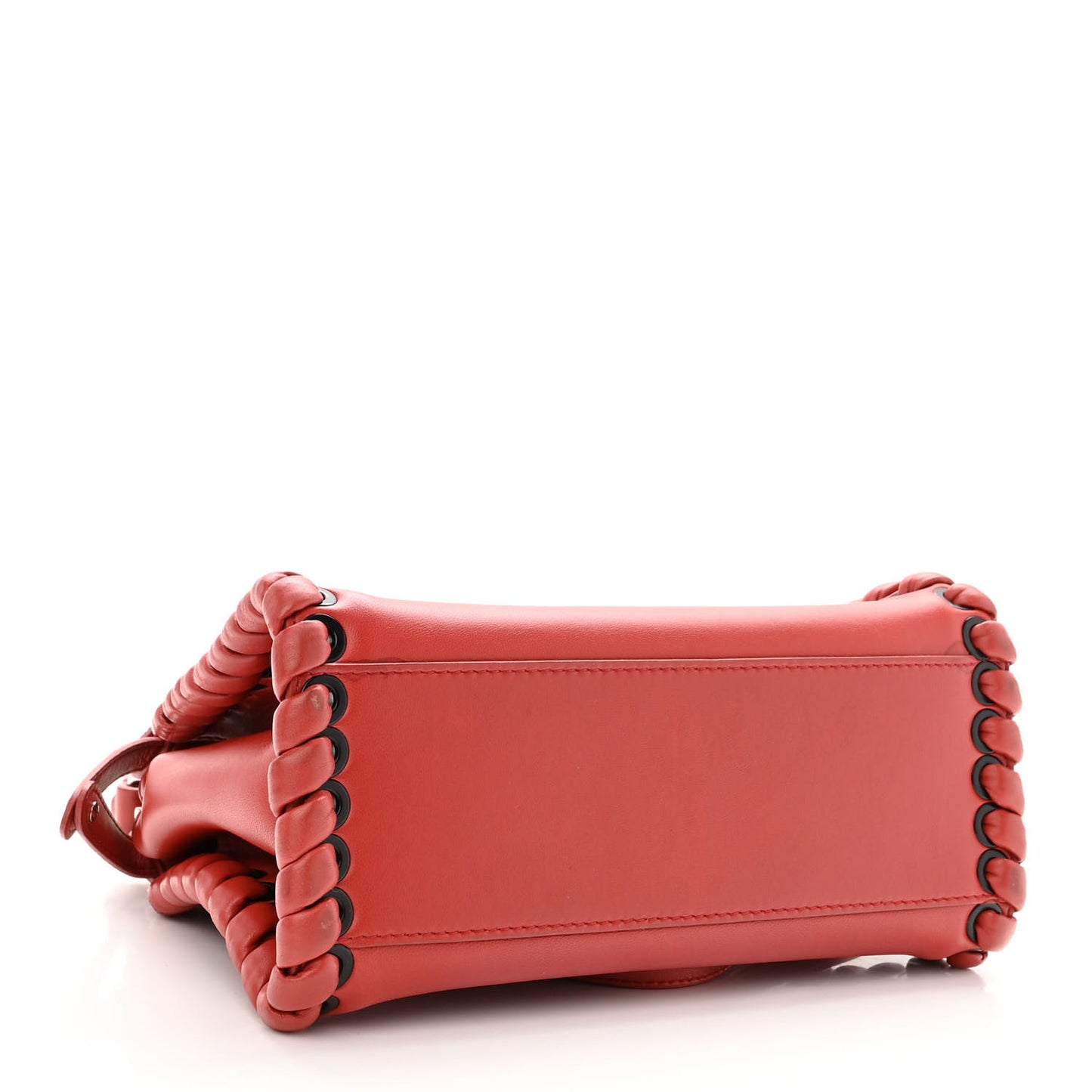 Nappa Lace Up Mini Peekaboo Iconic Satchel Bloody Mary