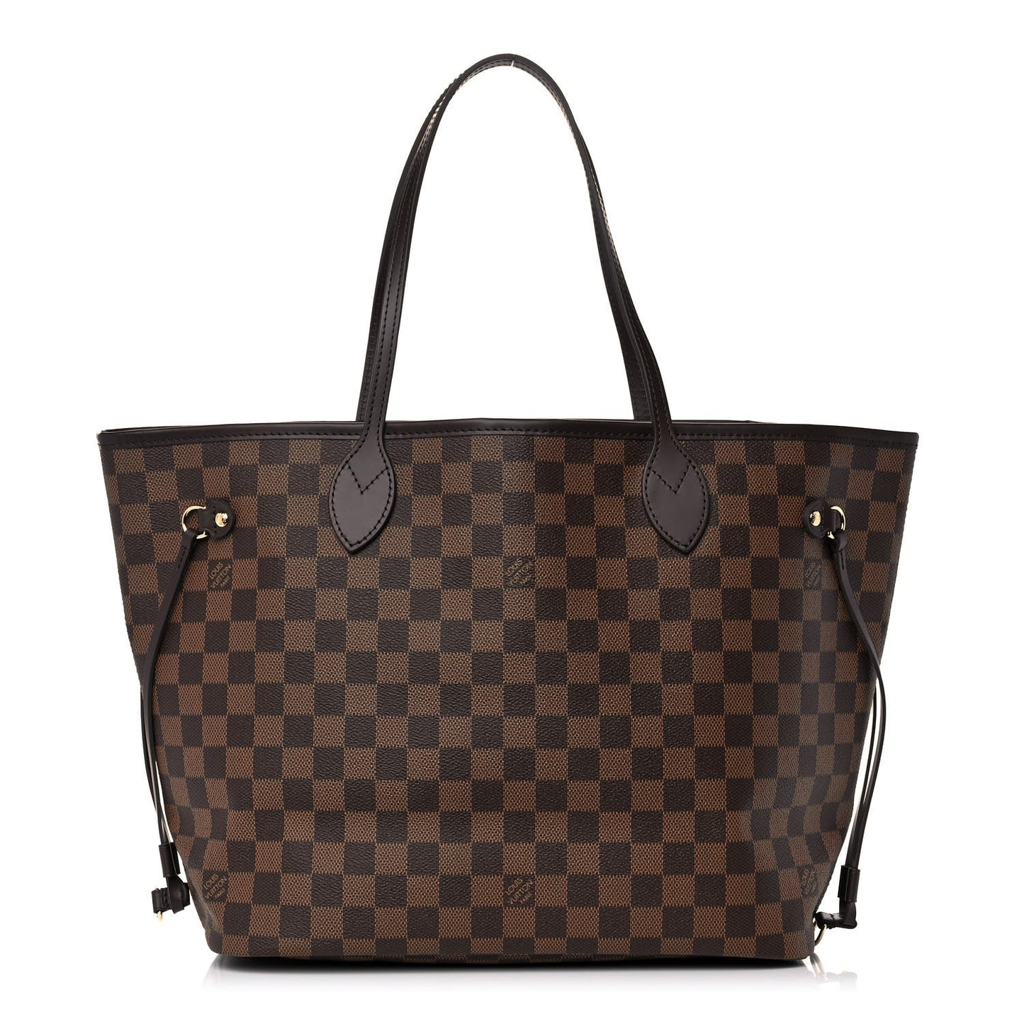 Damier Ebene Neo Neverfull MM Rose Ballerine