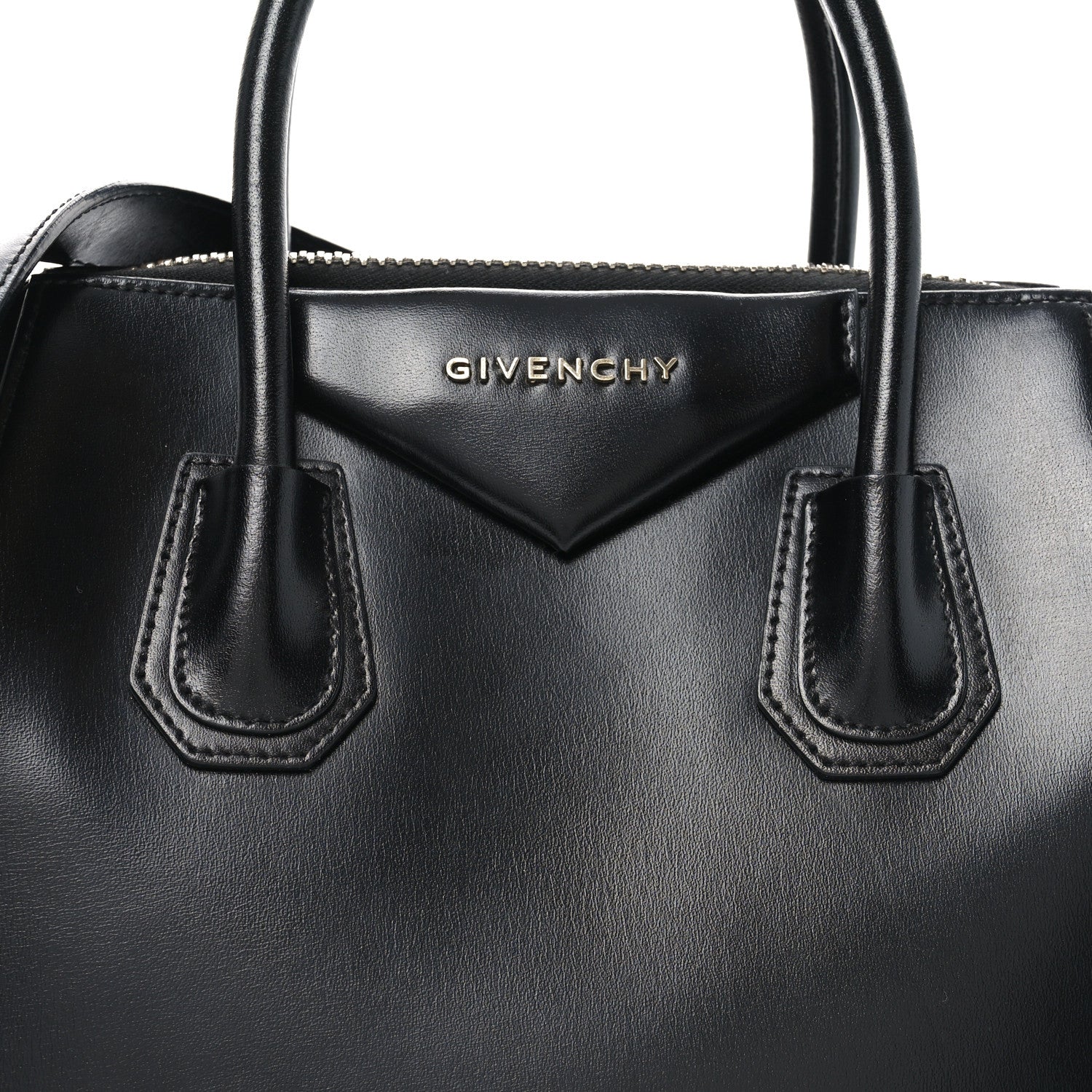Givenchy Shiny Lord Calfskin Small Antigona Black 7 of 9
