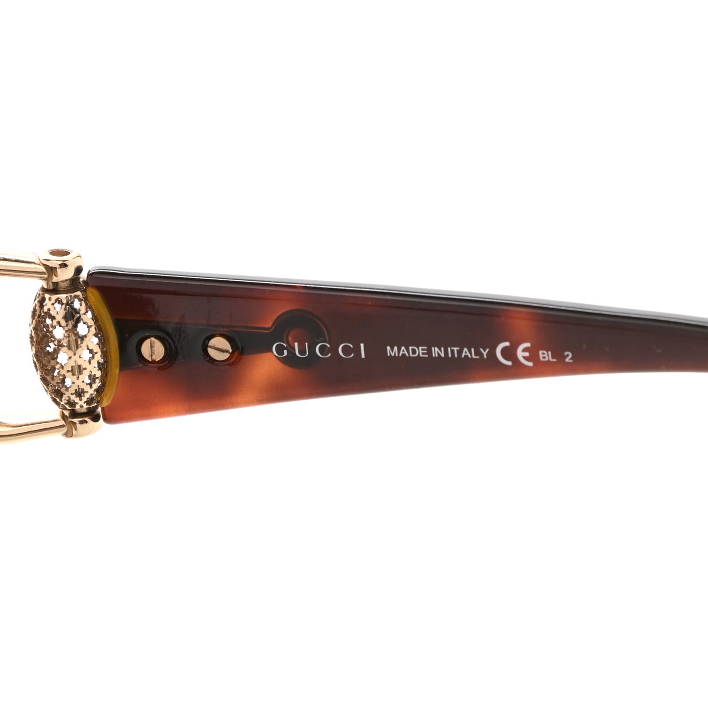 Acetate Sunglasses GG3713S Havana Gold