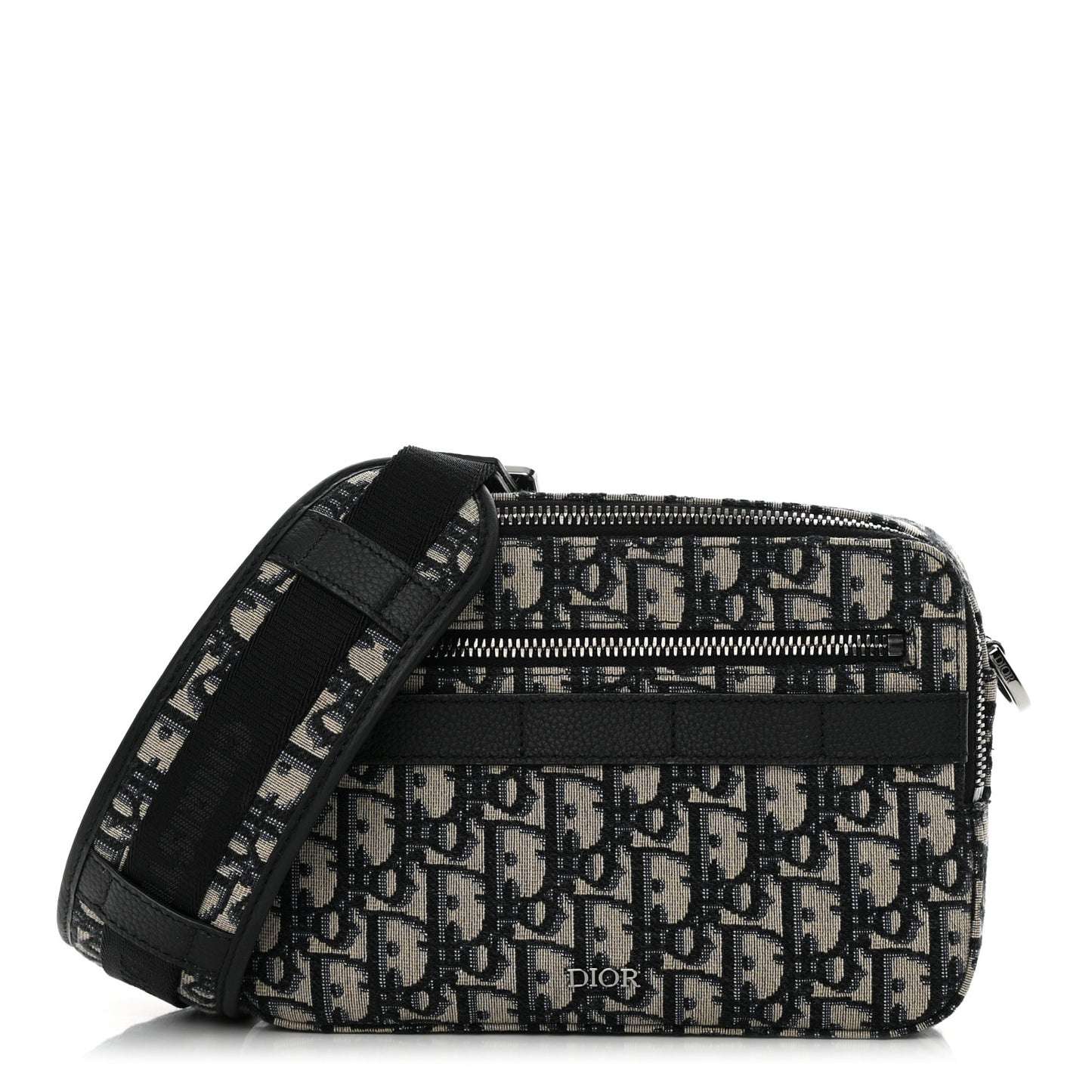 HOMME Oblique Safari Messenger Blue