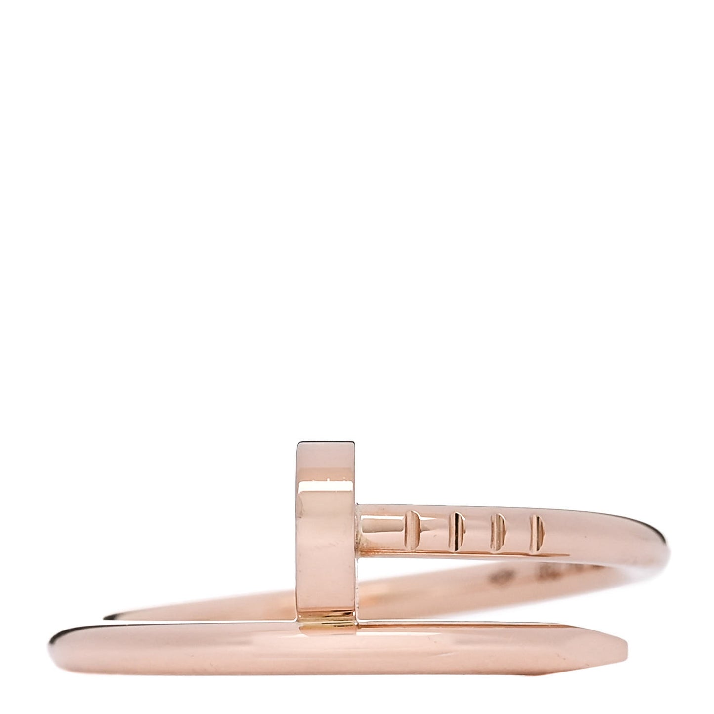 18K Pink Gold Small Juste Un Clou Ring 53 6.25