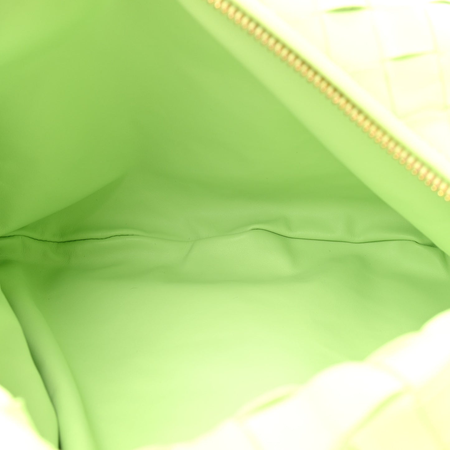 Nappa Intrecciato Teen Jodie Hobo Pistachio