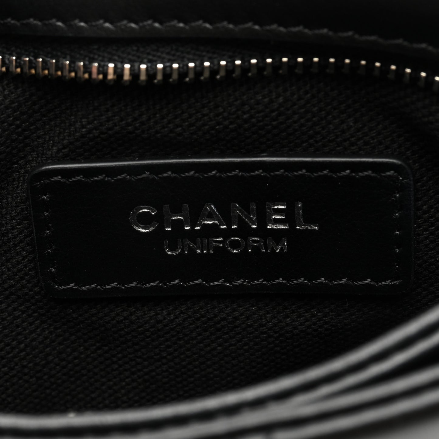 Lambskin Quilted Crossbody Bag Black