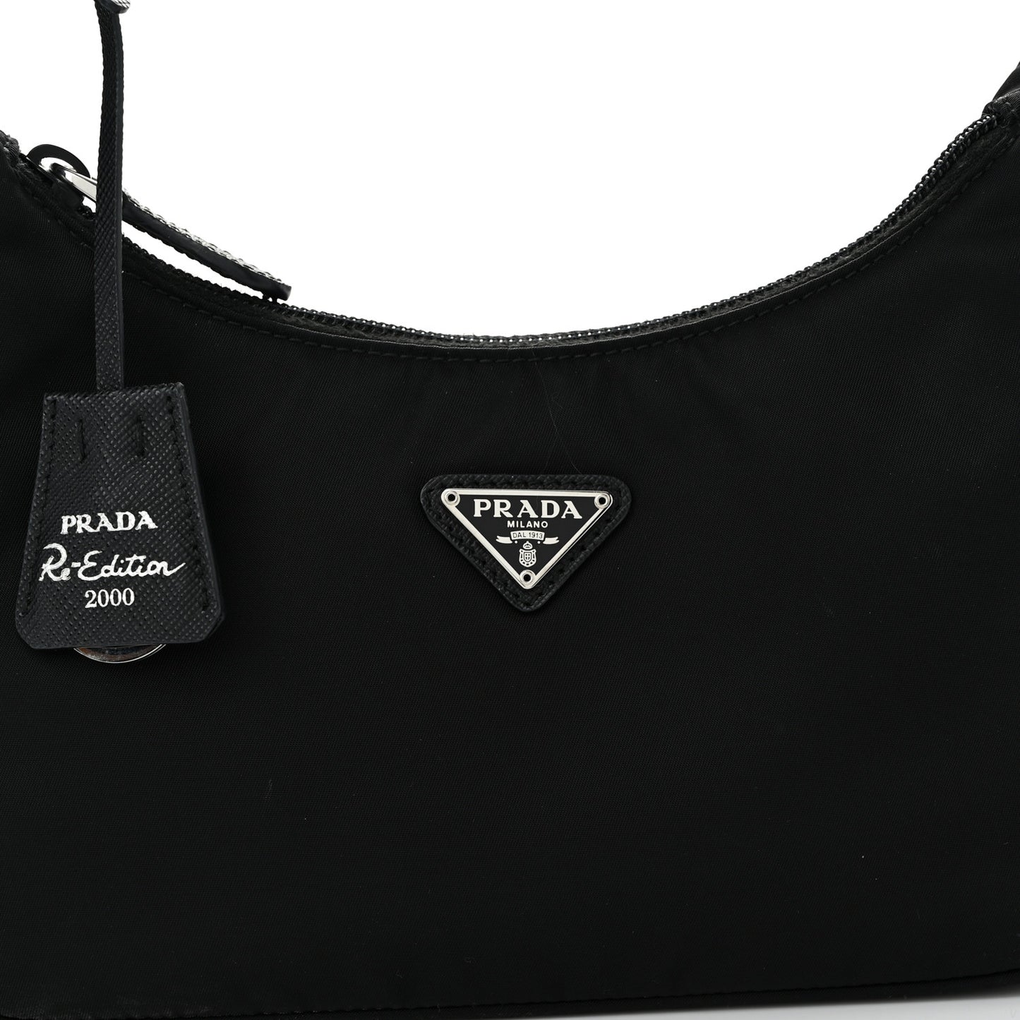 Tessuto Nylon Mini Re-Edition 2000 Bag Black