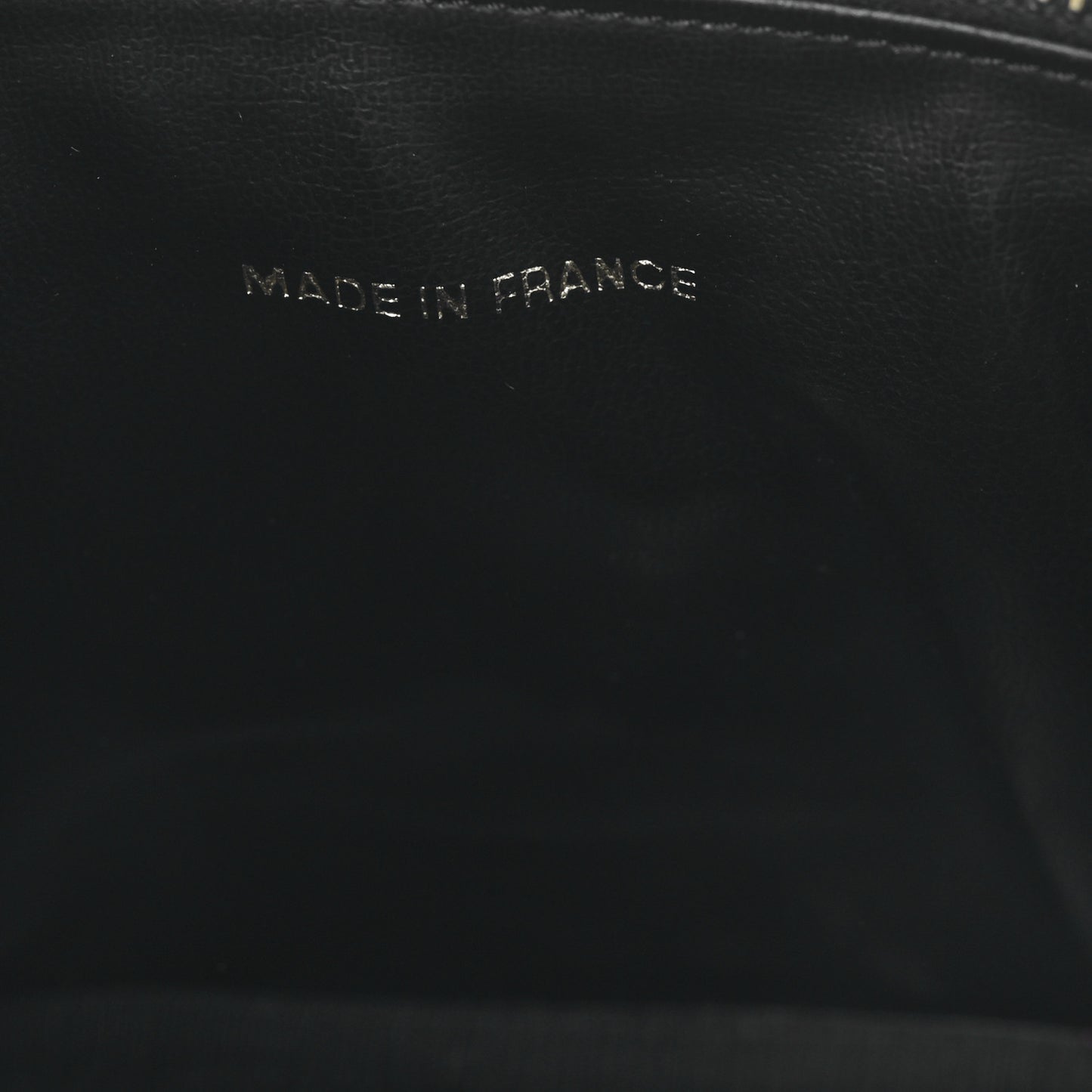 Patent Timeless Vanity Cosmetic Case Black