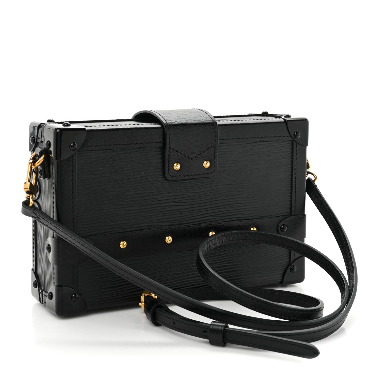 Louis Vuitton Epi Petite Malle Black 3 of 16