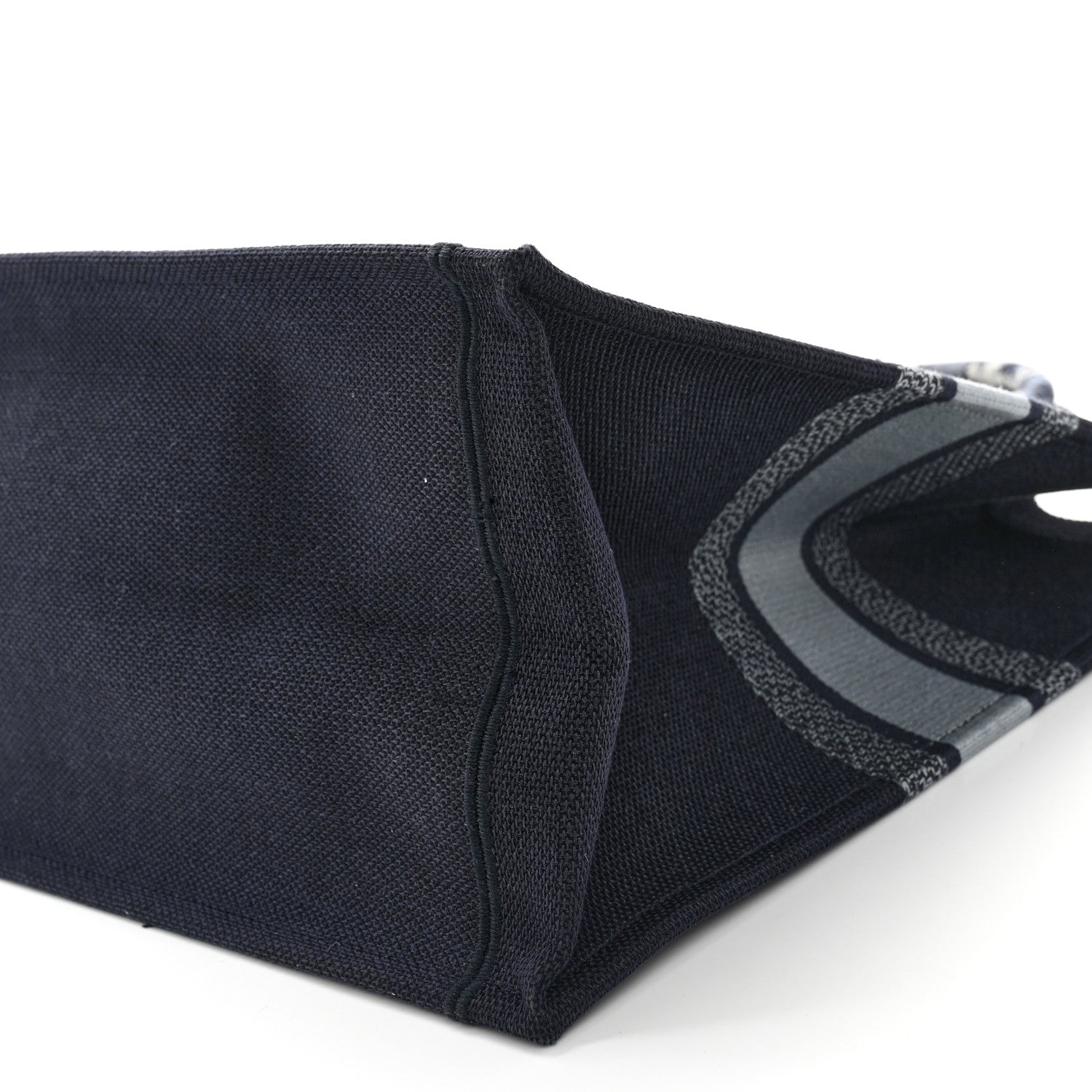 Christian Dior Canvas Embroidered Tie Dye Book Tote Blue Multicolor 10 of 12