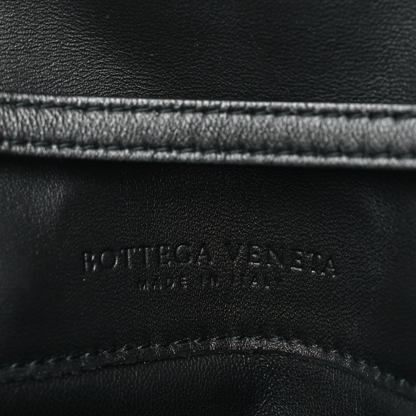 Nappa Mini Intrecciato Flap Crossbody Bag Black