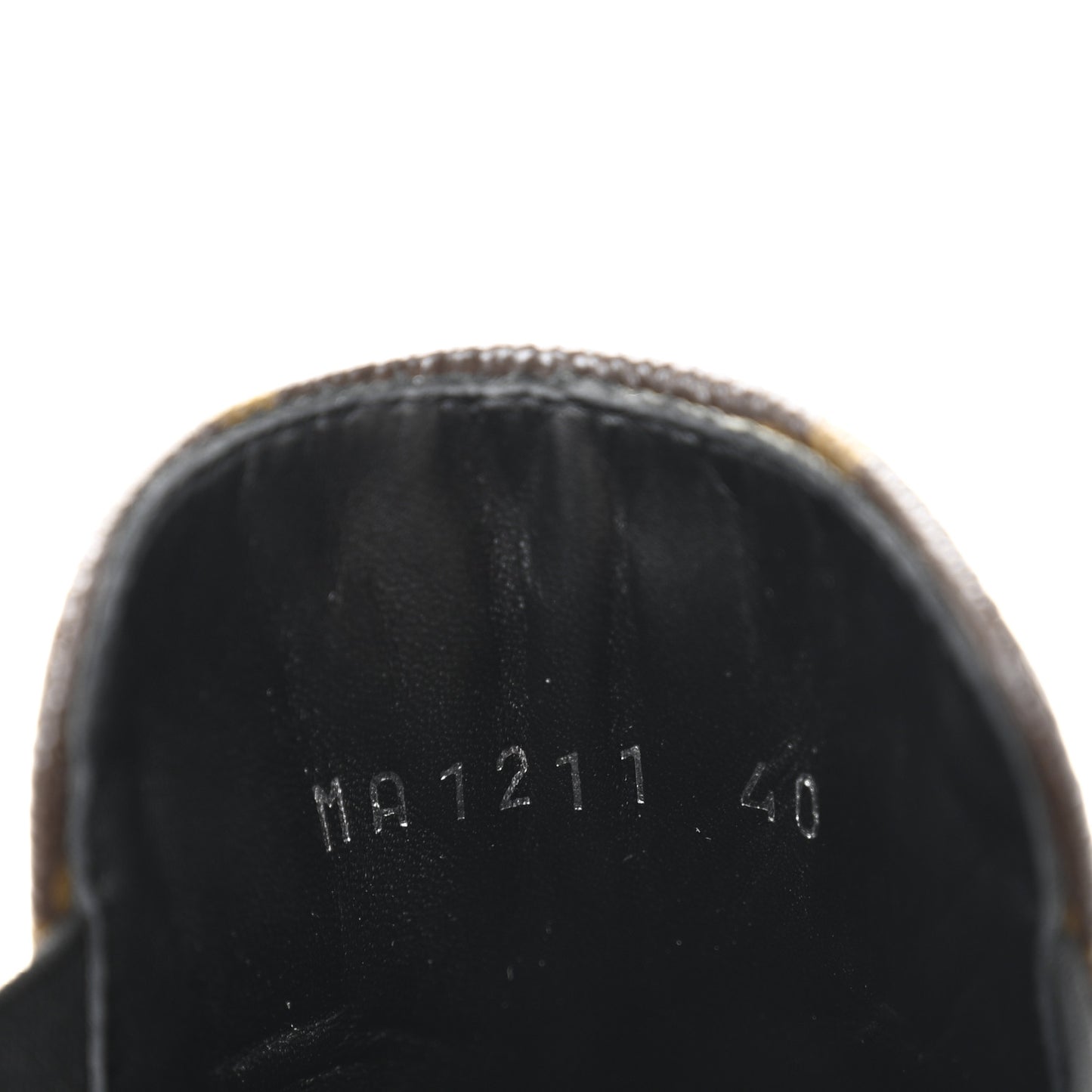 Patent Monogram LV Beaubourg Ankle Boots 40 Black