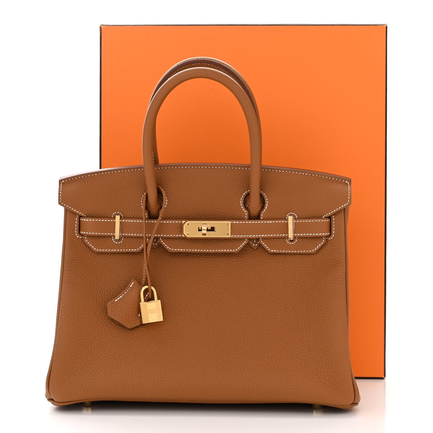 Togo Birkin 30 Gold