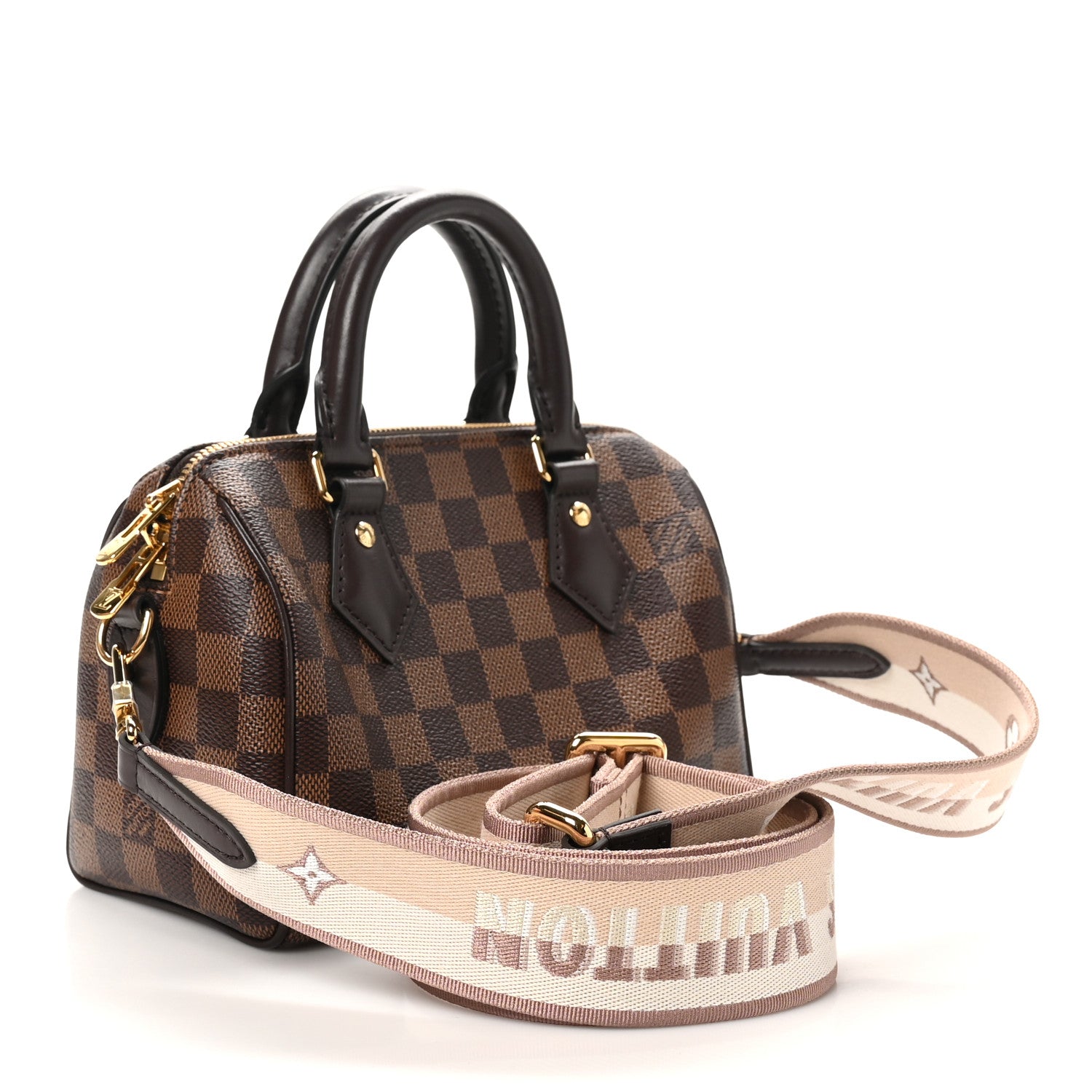 Louis Vuitton Damier Ebene Speedy Bandouliere 20 3 of 10