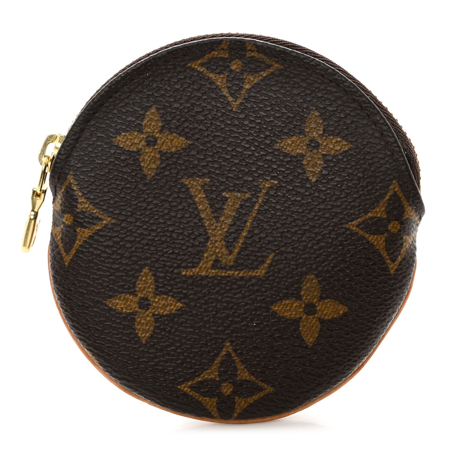 Monogram Round Coin Purse