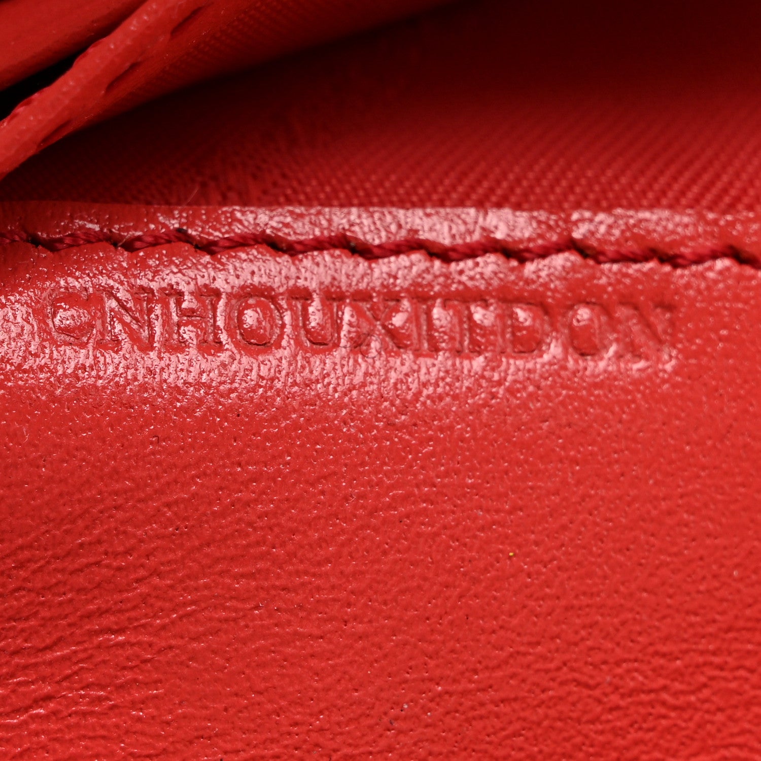 Burberry Calfskin Haymarket Check Henley Wallet Red 8 of 11