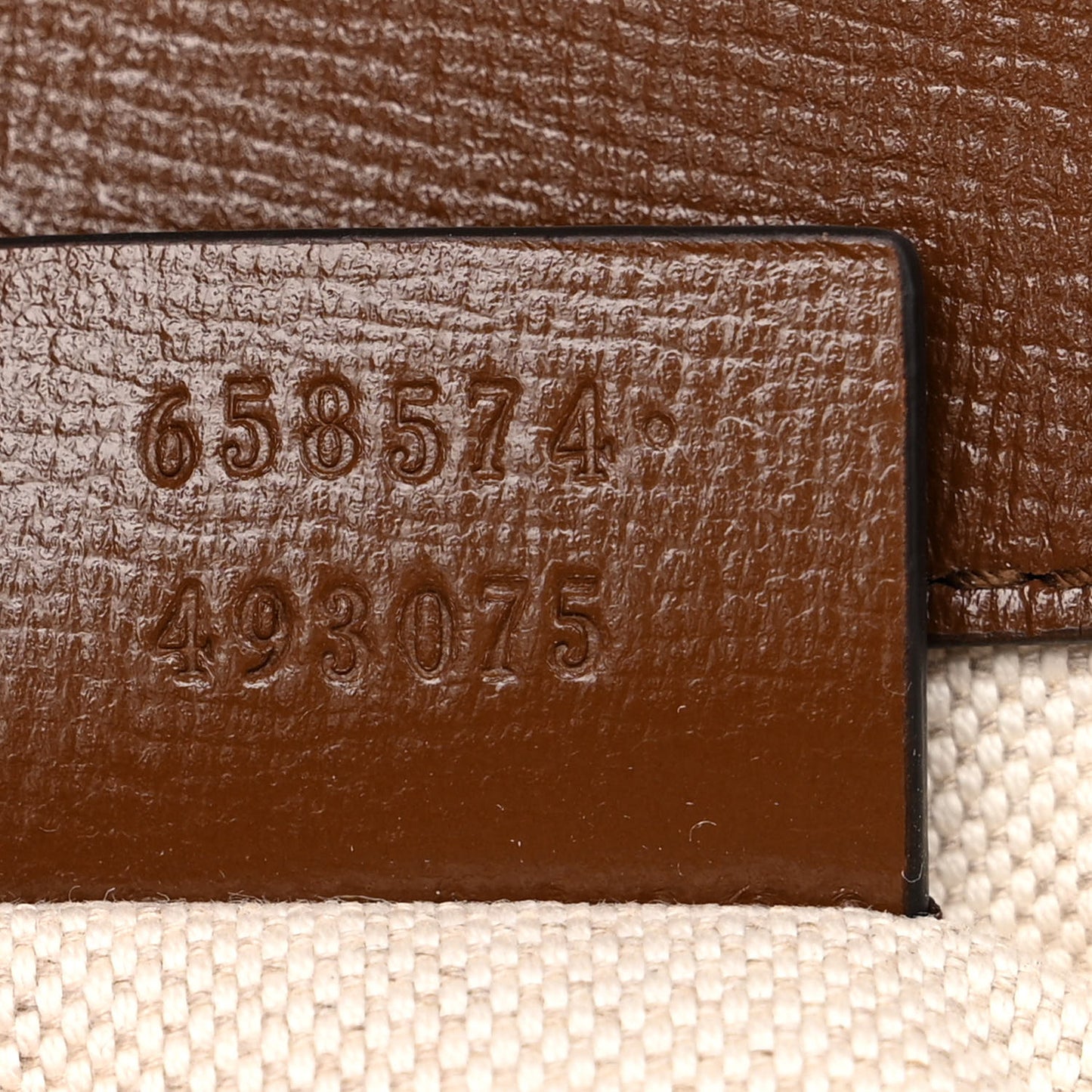 GG Supreme Monogram Azalea Calfskin Web Mini Horsebit 1955 Shoulder Bag Beige Ebony Brown Sugar