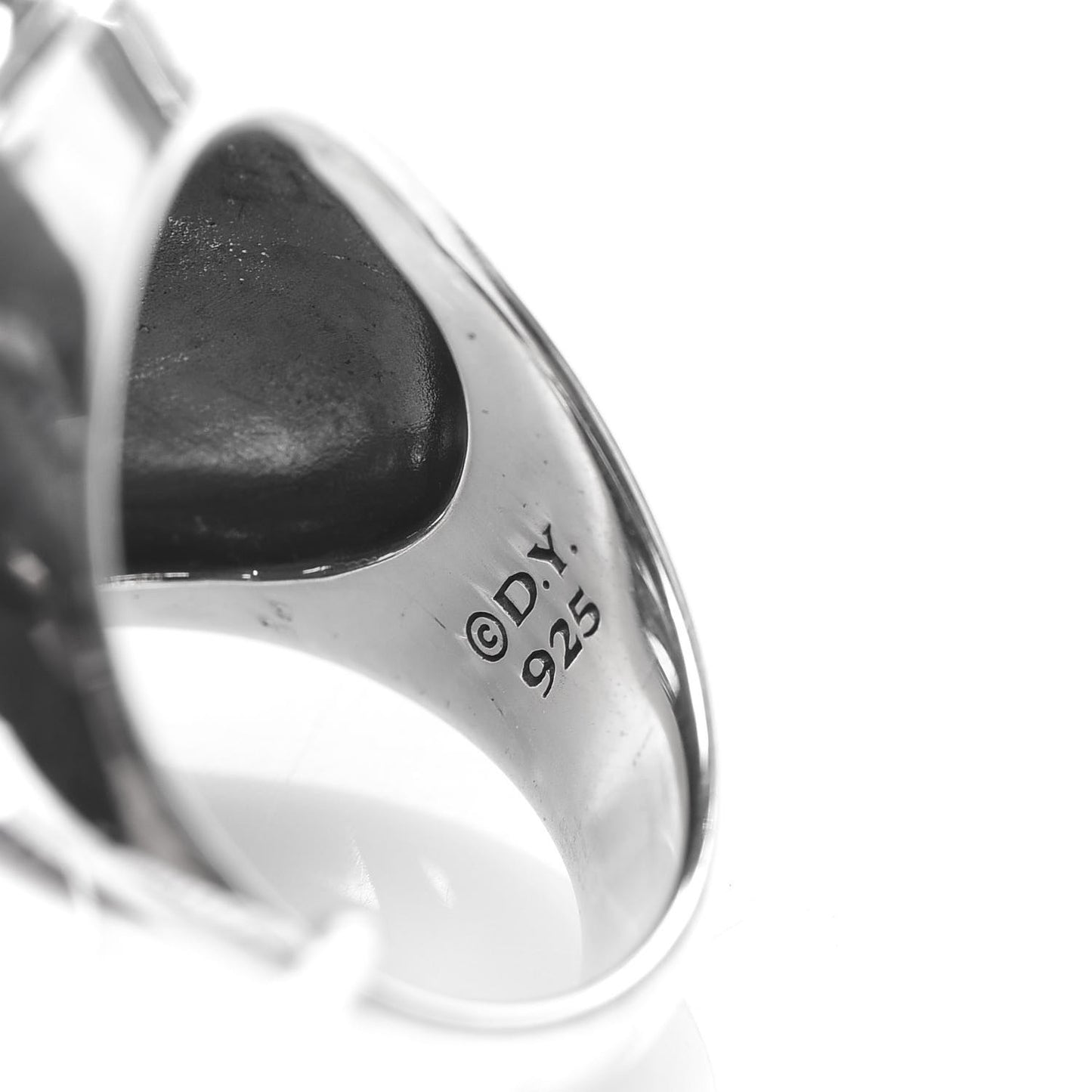 Sterling Silver Diamond Papyrus Ring 55 7.25