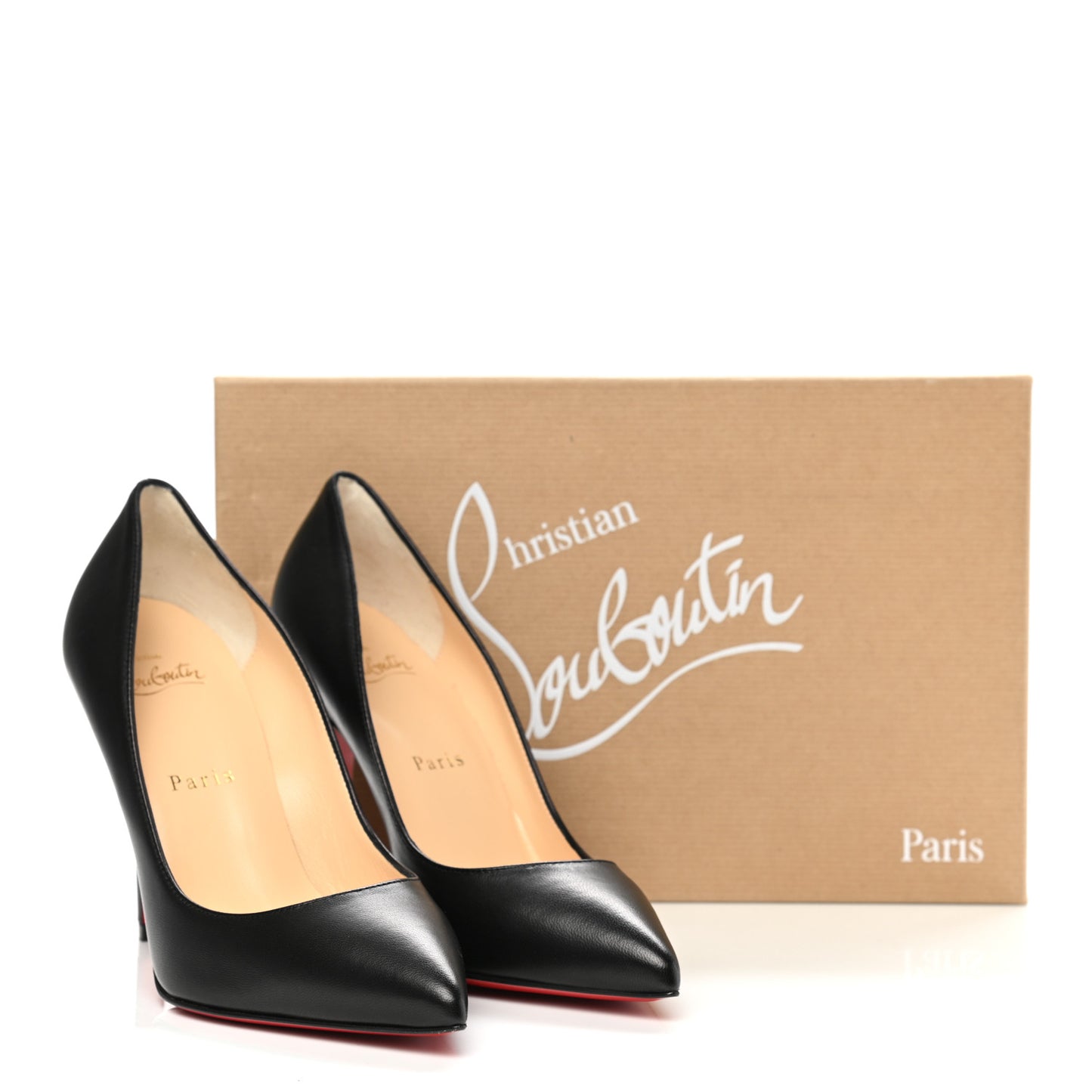 Shiny Nappa Pigalle 100 Pumps 36 Black