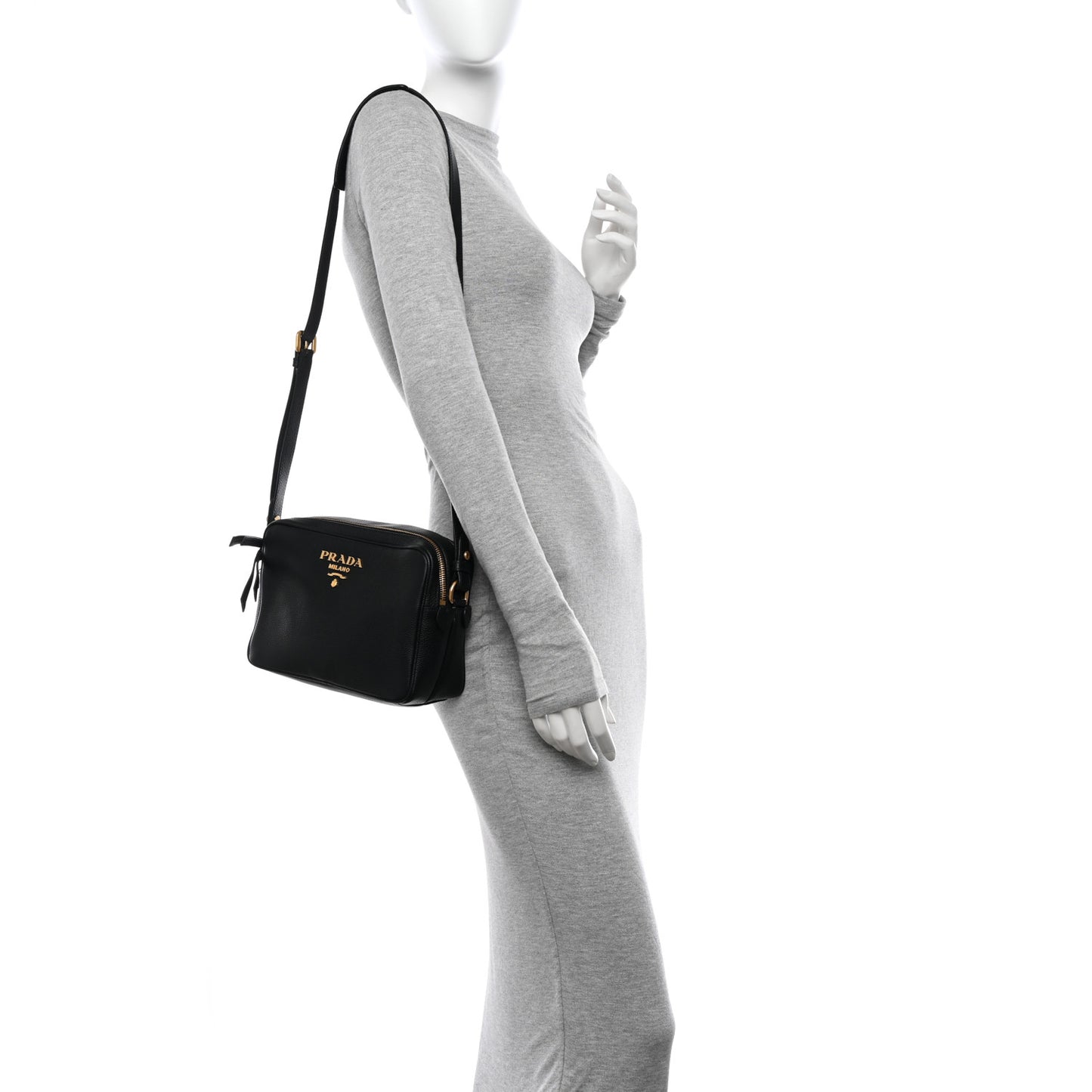 Vitello Phenix Camera Bag Black