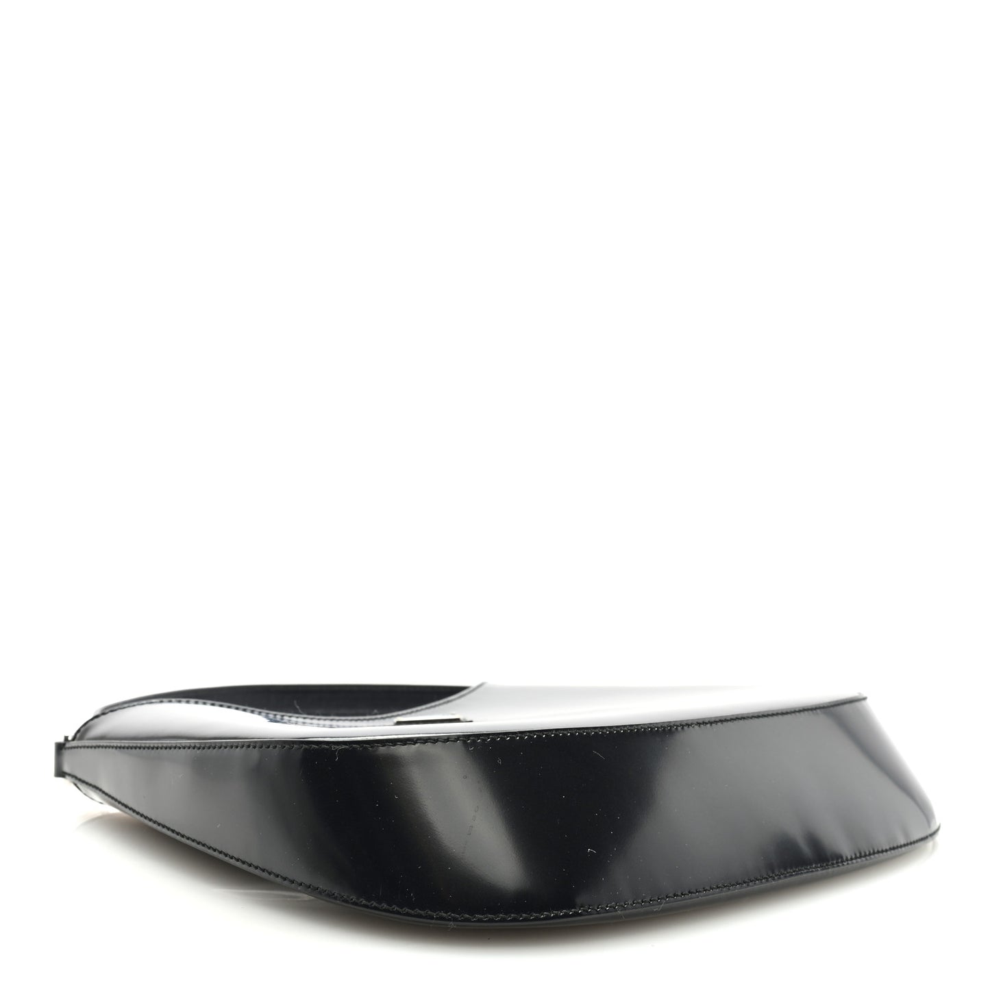 Spazzolato Cleo Shoulder Bag Black