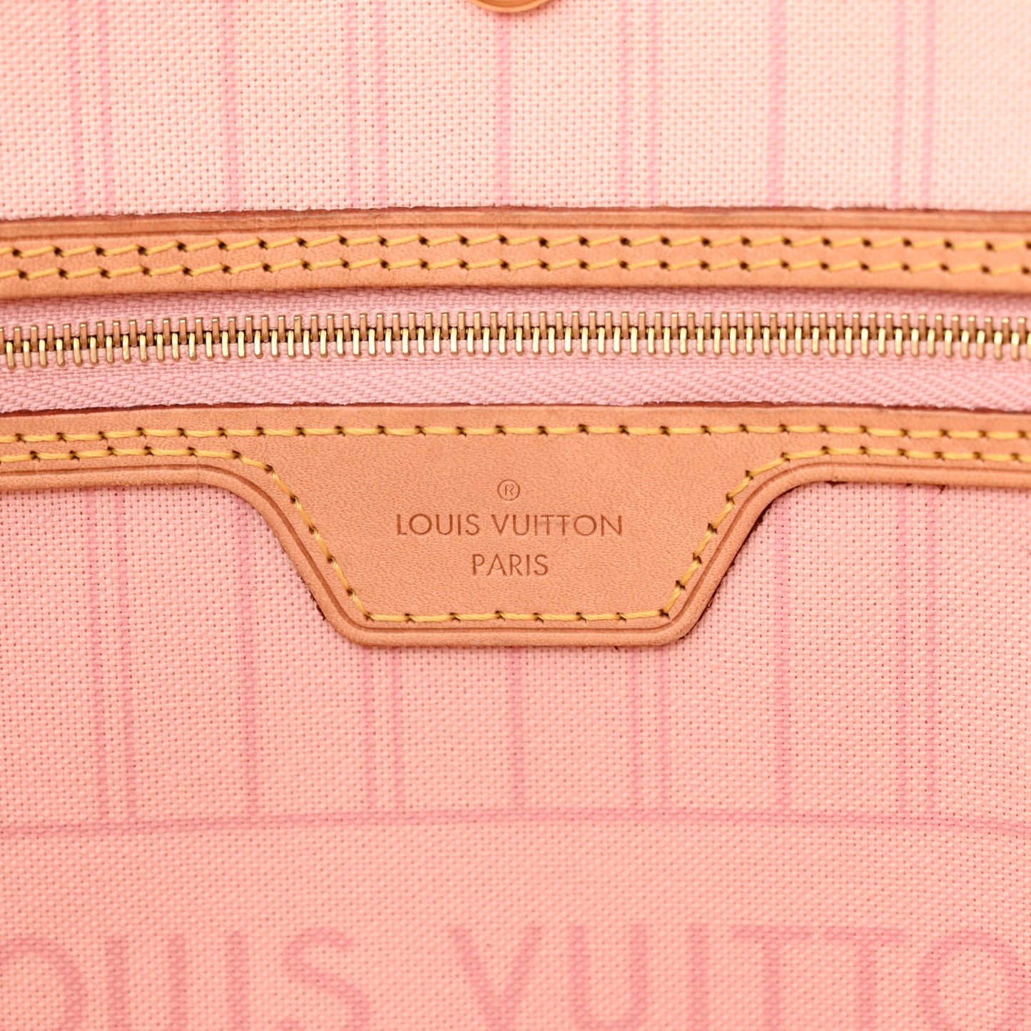 Damier Azur Neo Neverfull MM Rose Ballerine