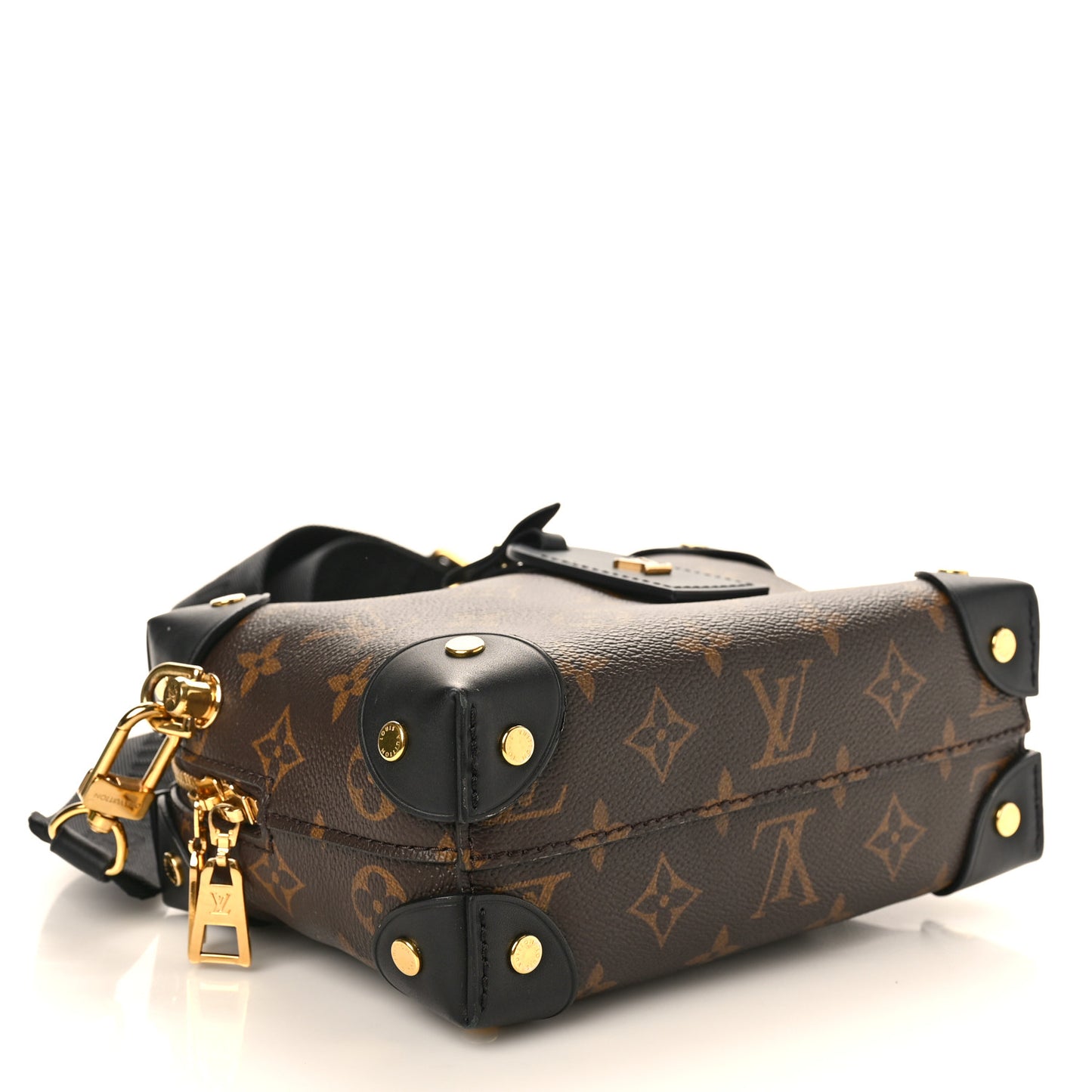 Monogram Petite Malle Souple Black