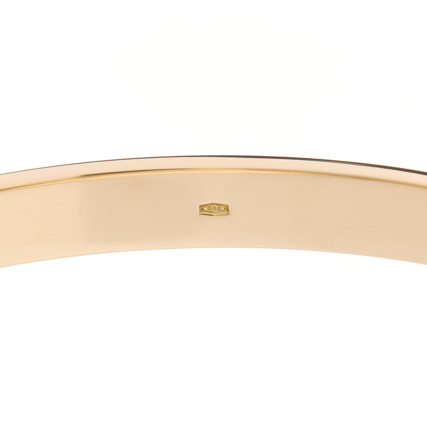 18K Yellow Gold LOVE Bracelet 20