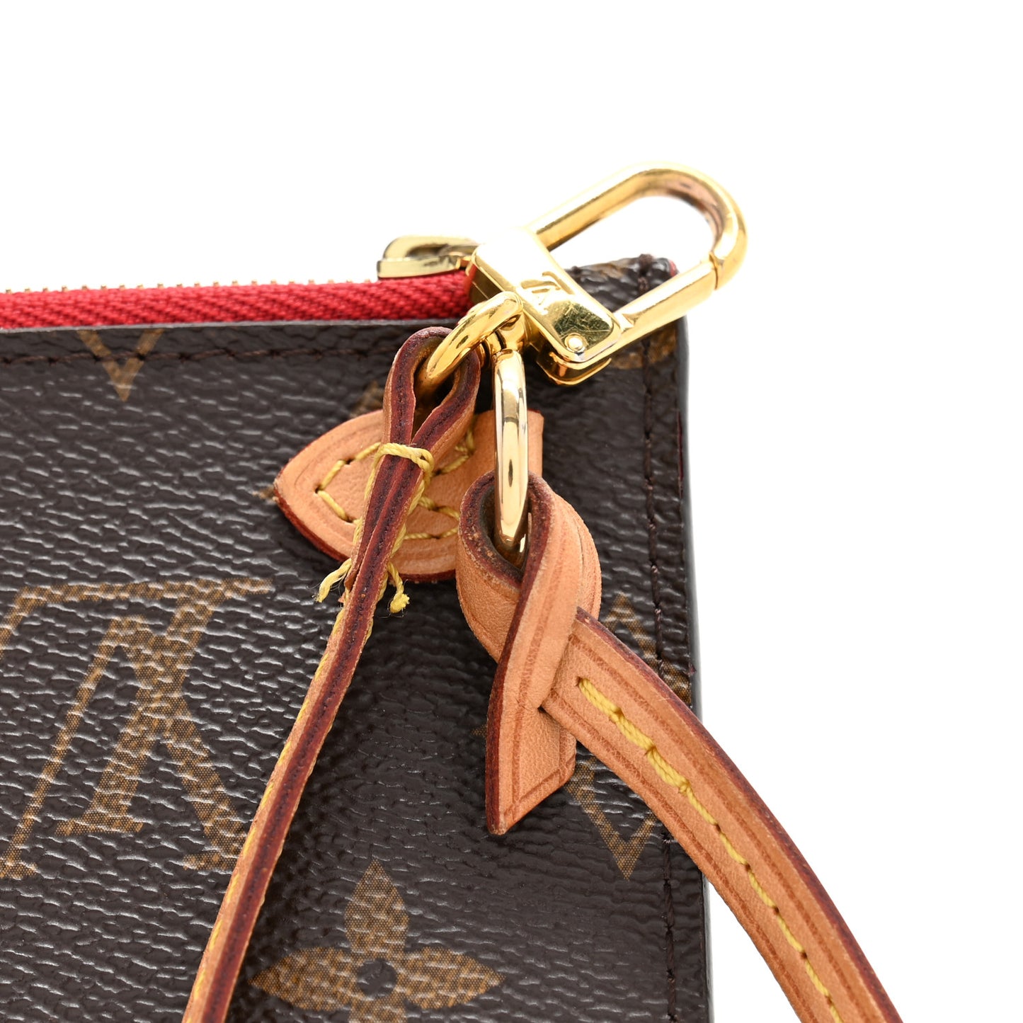 Monogram Neverfull MM GM Pochette Cherry