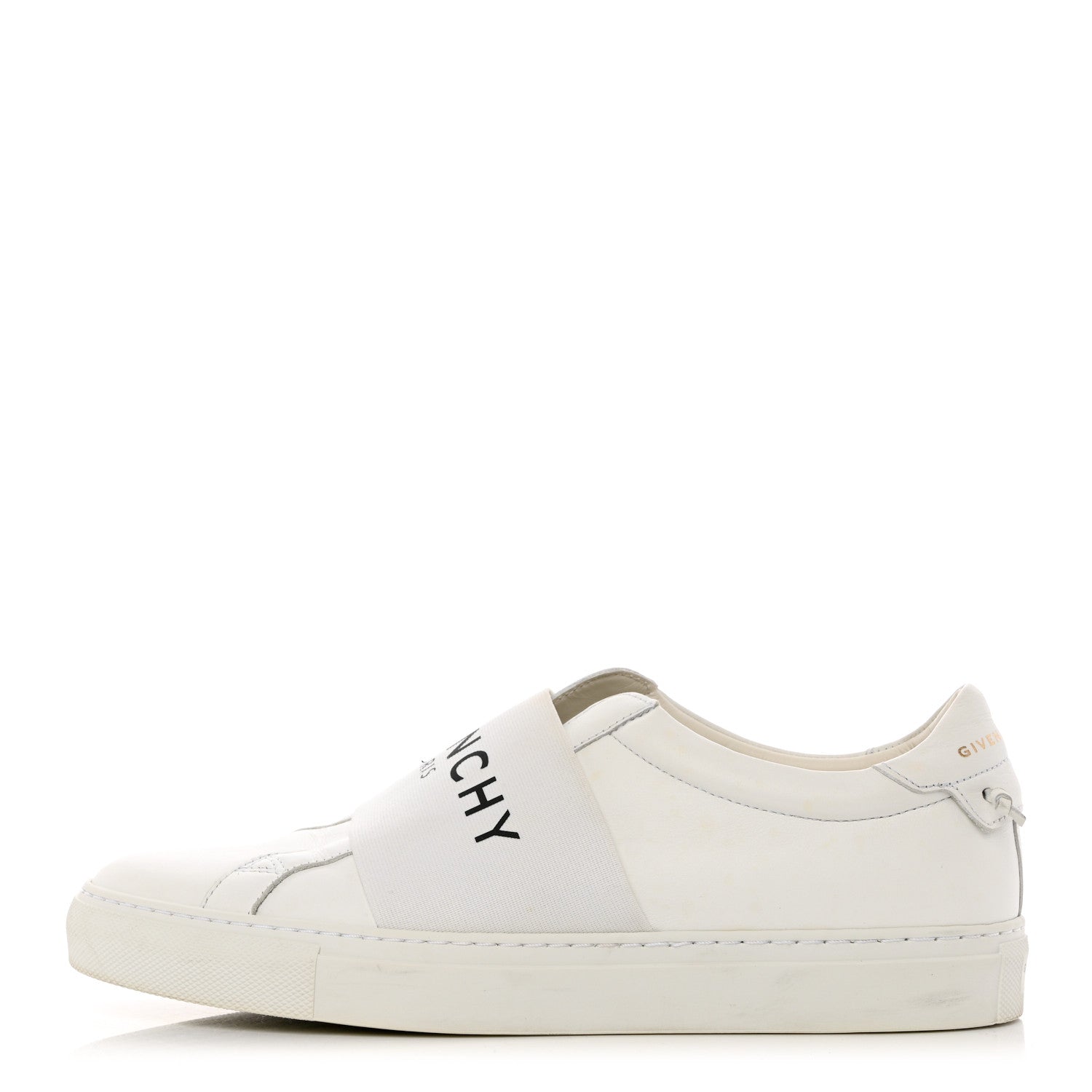 Givenchy Calfskin Band Logo Womens Urban Street Sneakers 40 White 1 of 12