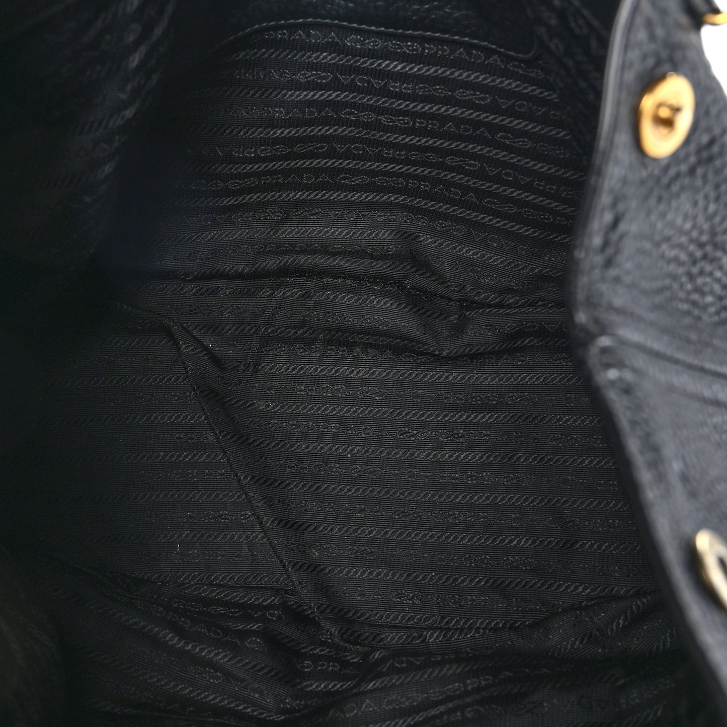 Vitello Daino Shopping Tote Black