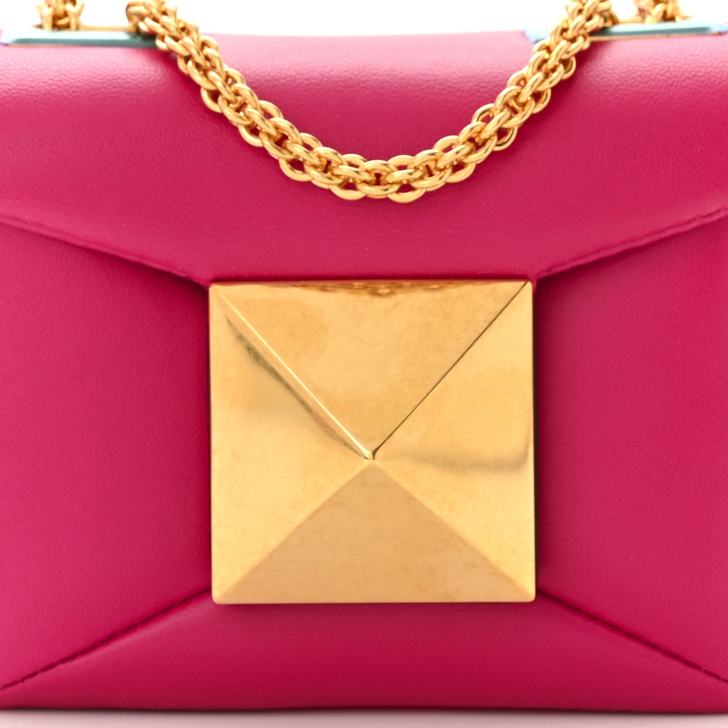 Nappa Micro One Stud Chain Bag Blossom