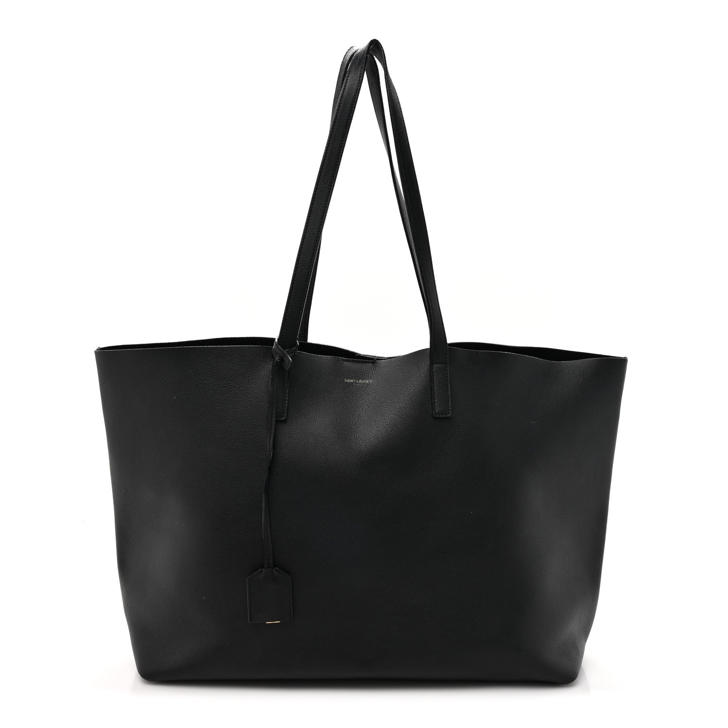Saint Laurent Calfskin Large Shopping Tote Black 1 of 17