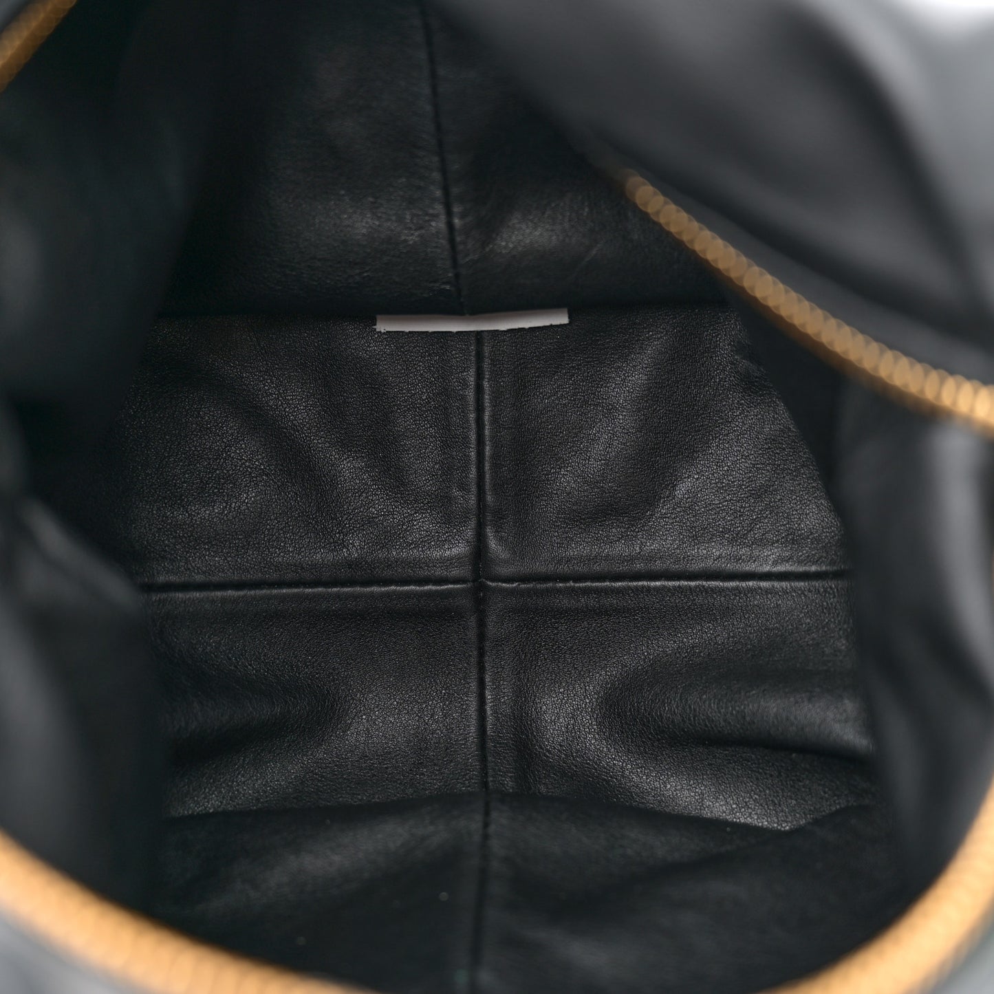 Calfskin Teen Double Knot Hobo Black