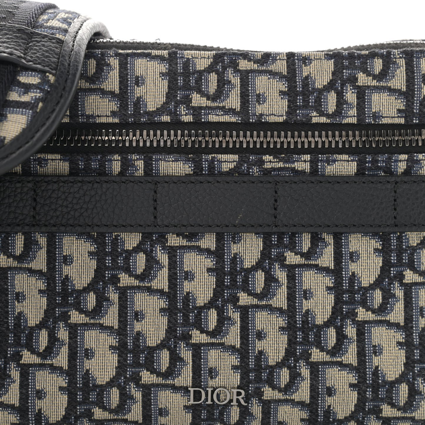 HOMME Oblique Safari Messenger Blue
