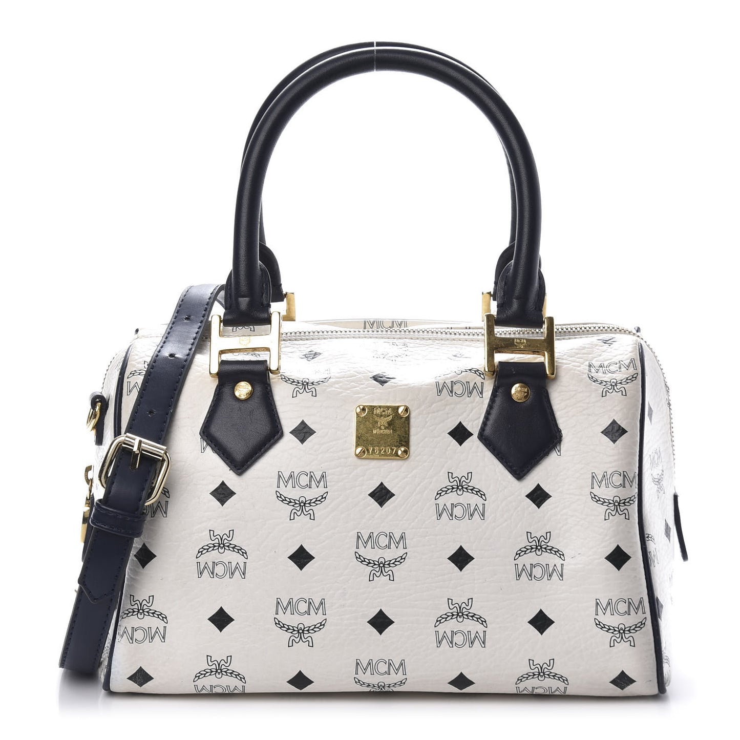 Visetos Boston Satchel White