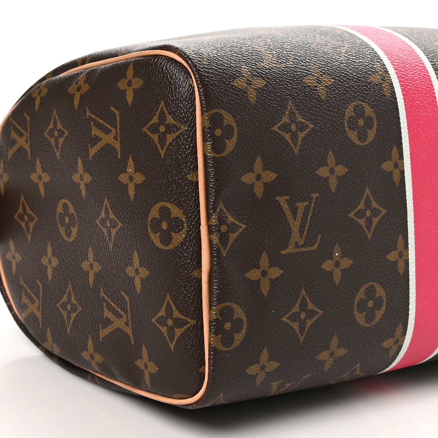 Monogram My LV Heritage Speedy 25 Fuchsia White
