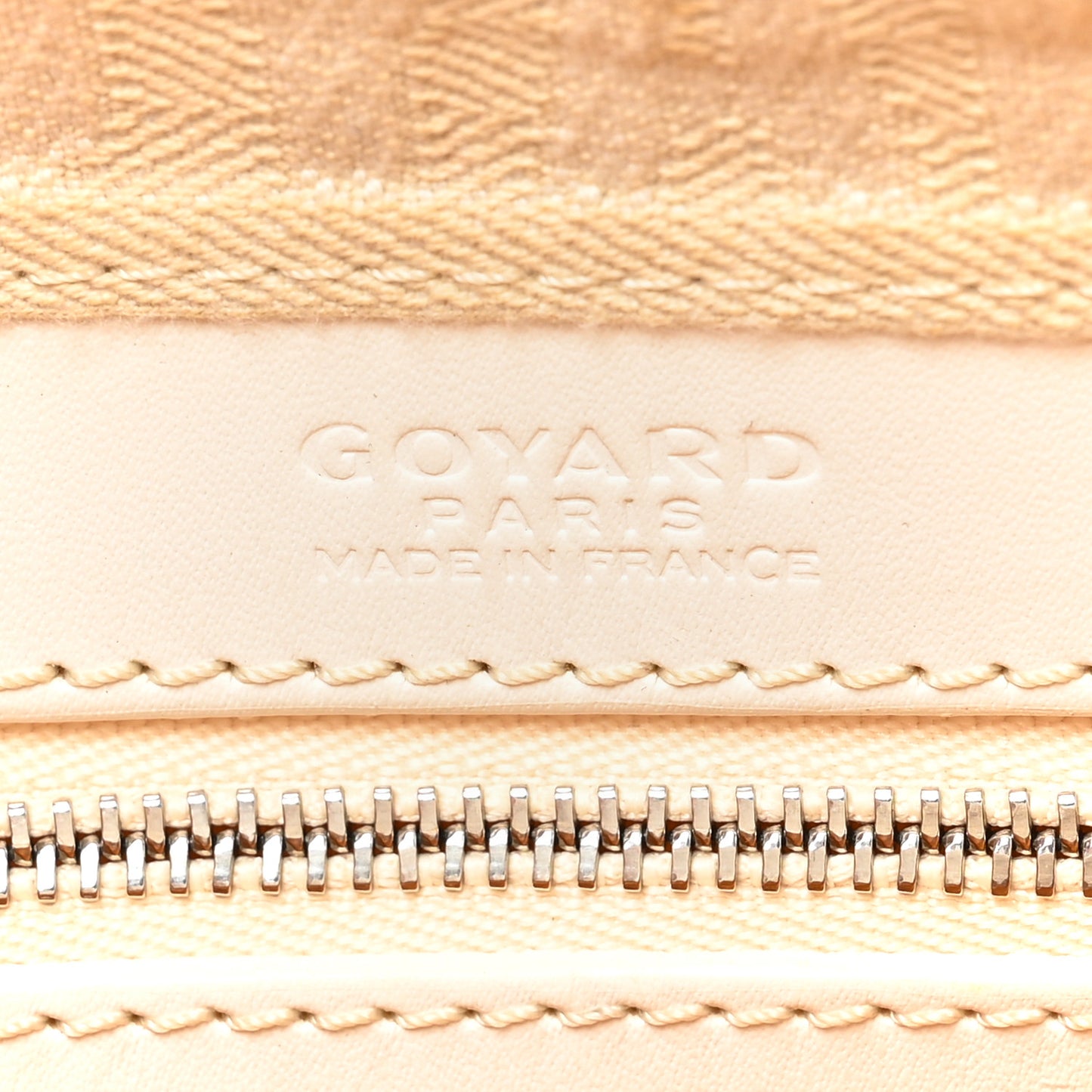 Goyardine Boeing 30 White