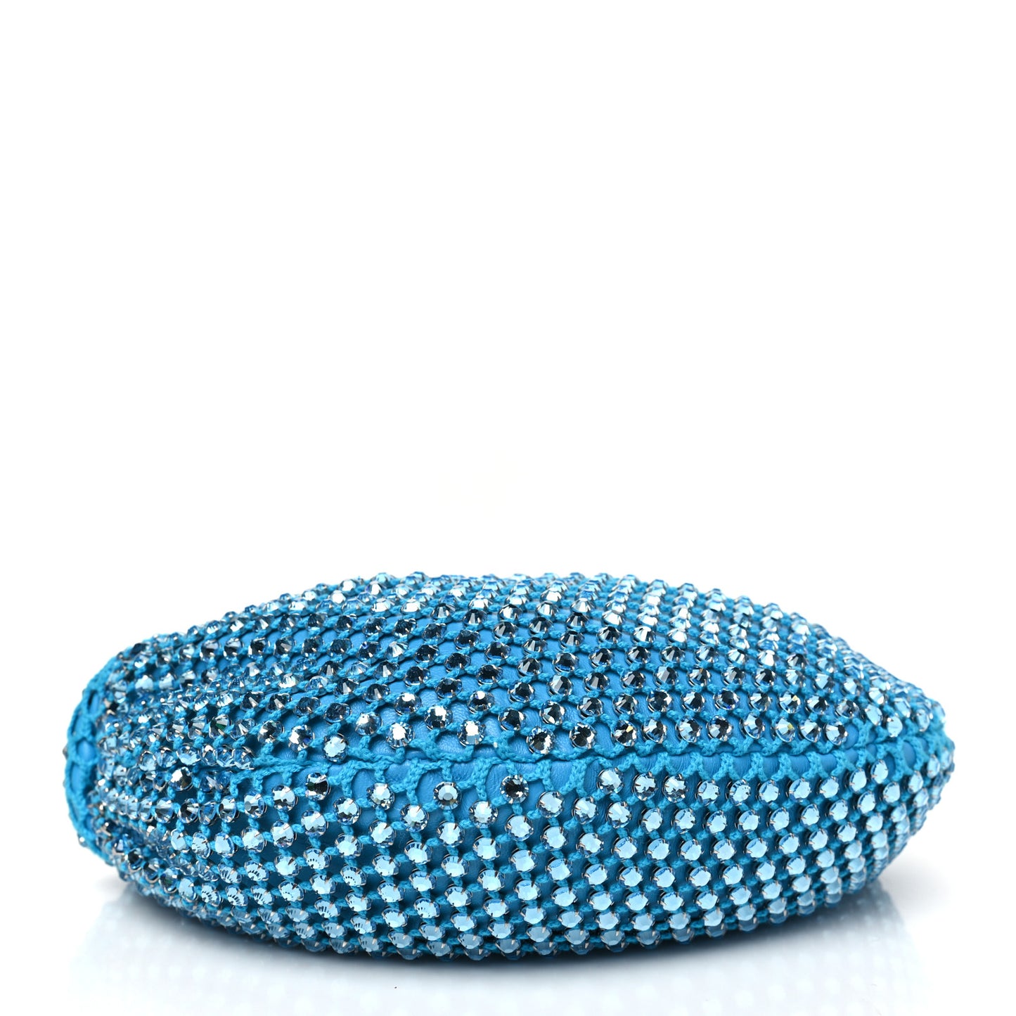 Mesh Crystal Nappa Intrecciato Mini Jodie Pool Aquamarine