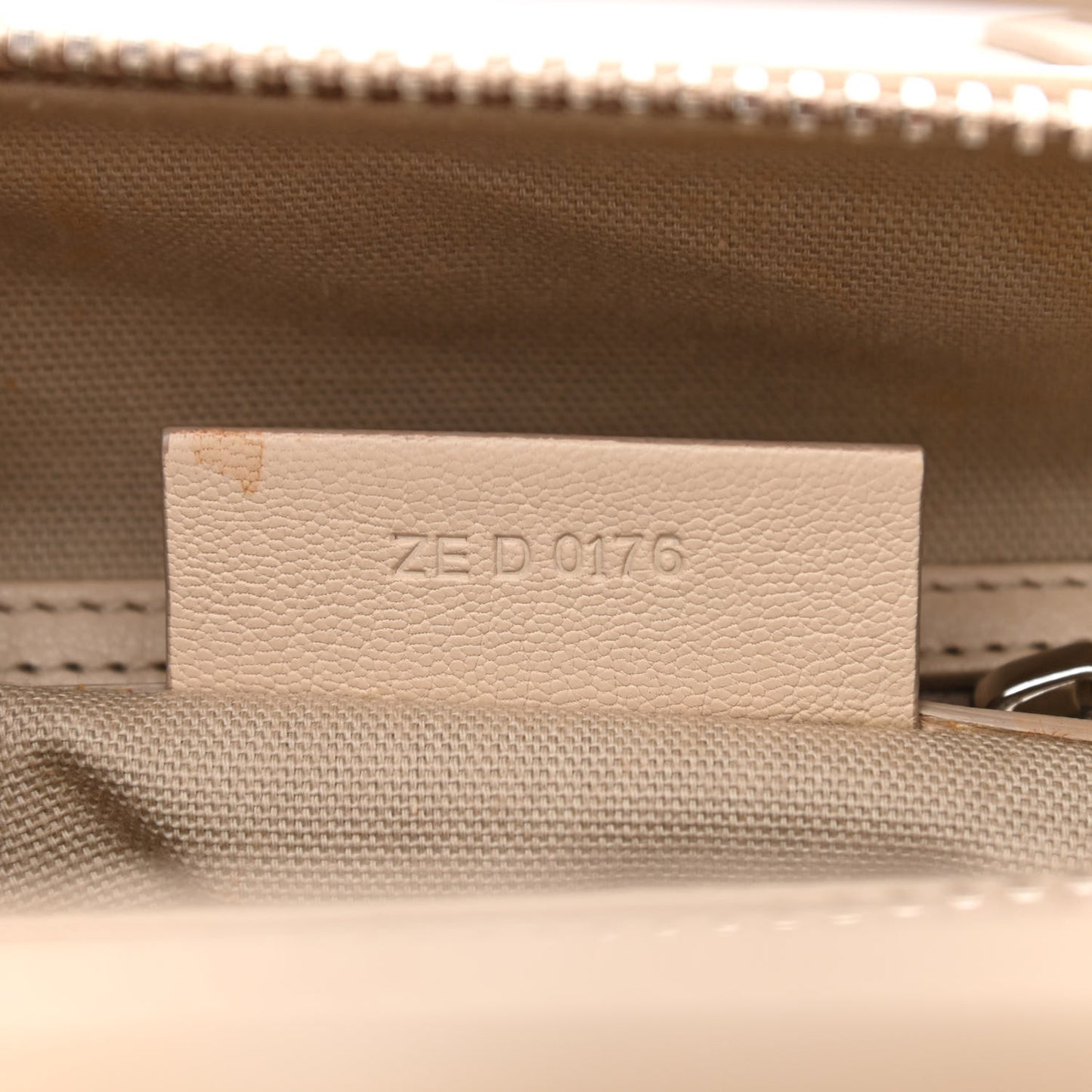 Sugar Goatskin Small Antigona Beige Buff