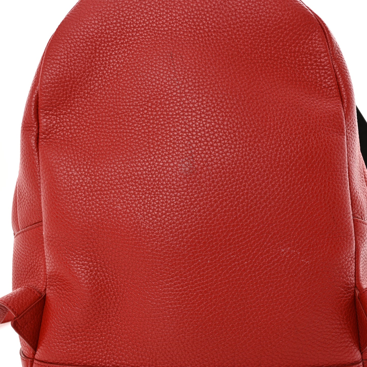 Grained Calfskin Buckley Backpack Red